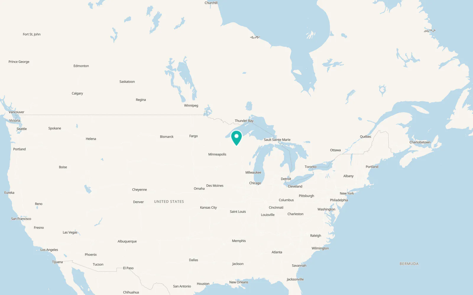 Map of Phillips