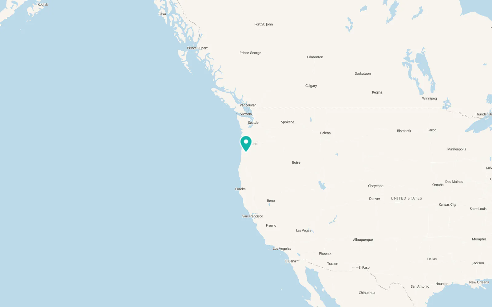 Map of Philomath