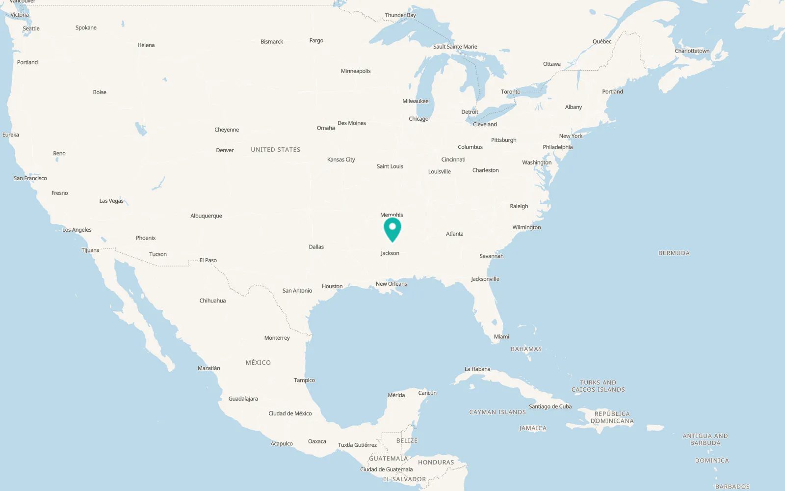 Map of Pickens