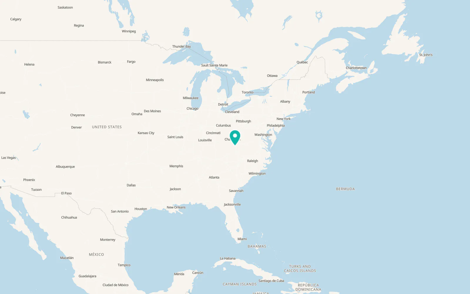 Map of Piedmont