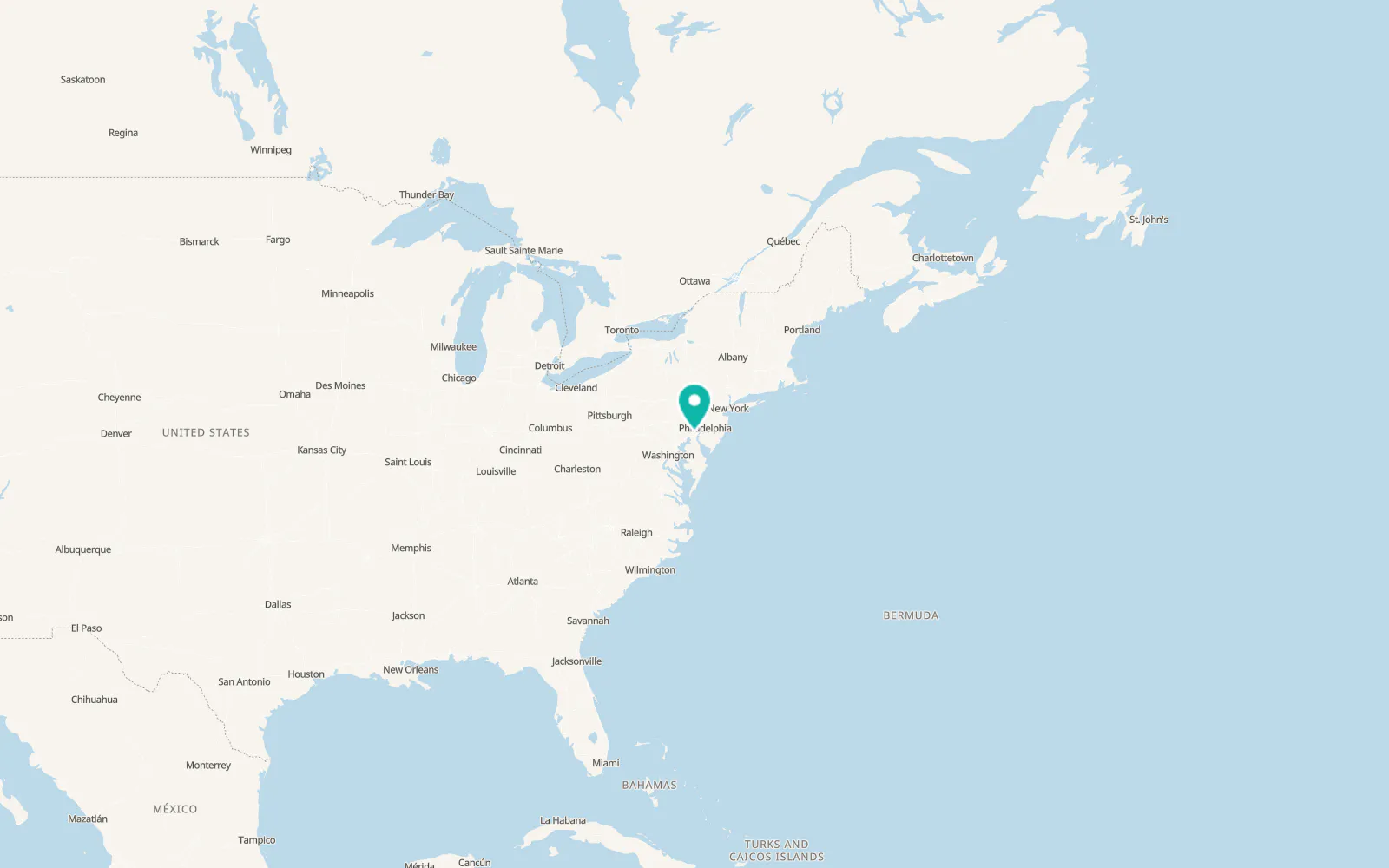 Map of Pike Creek