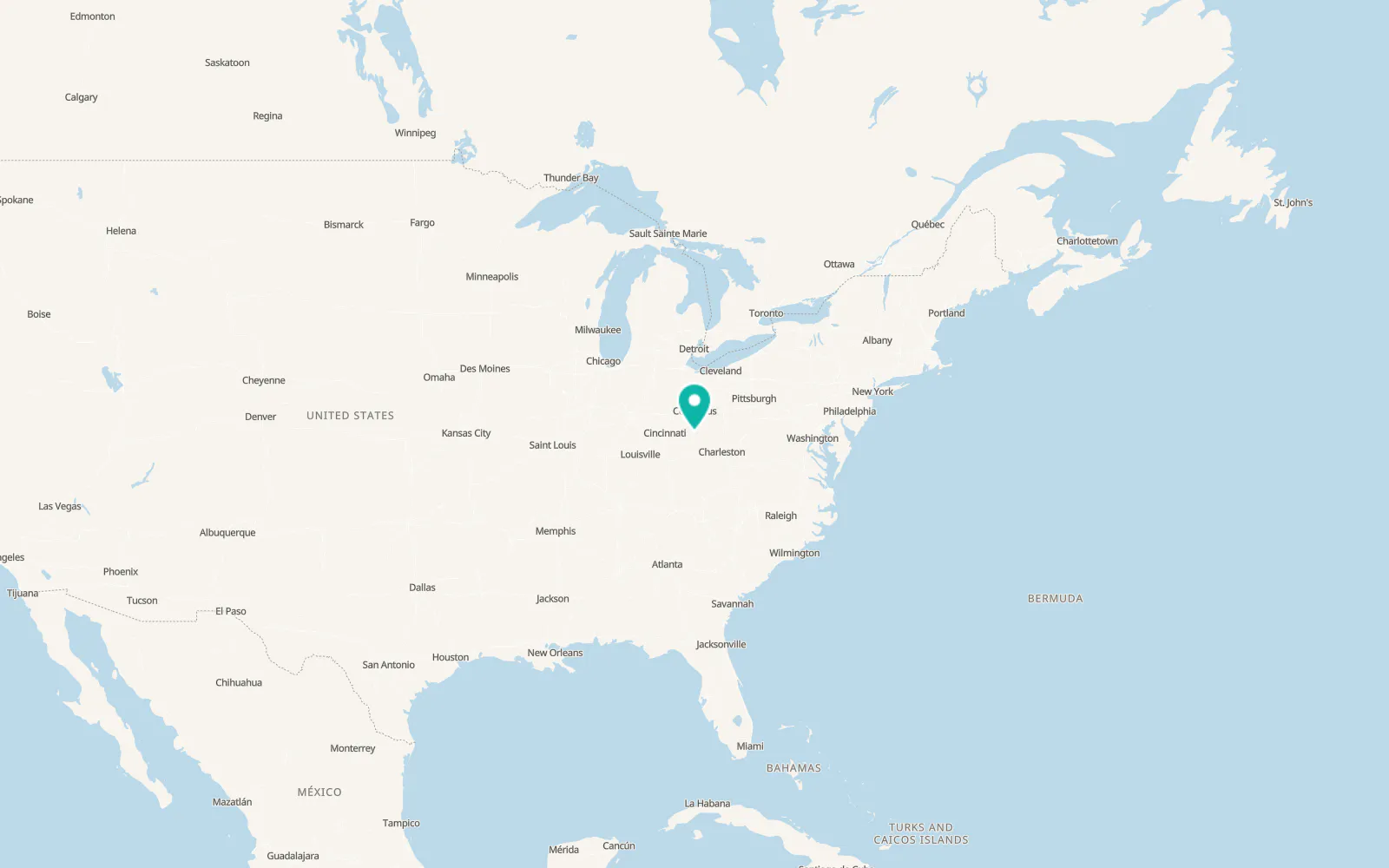 Map of Piketon
