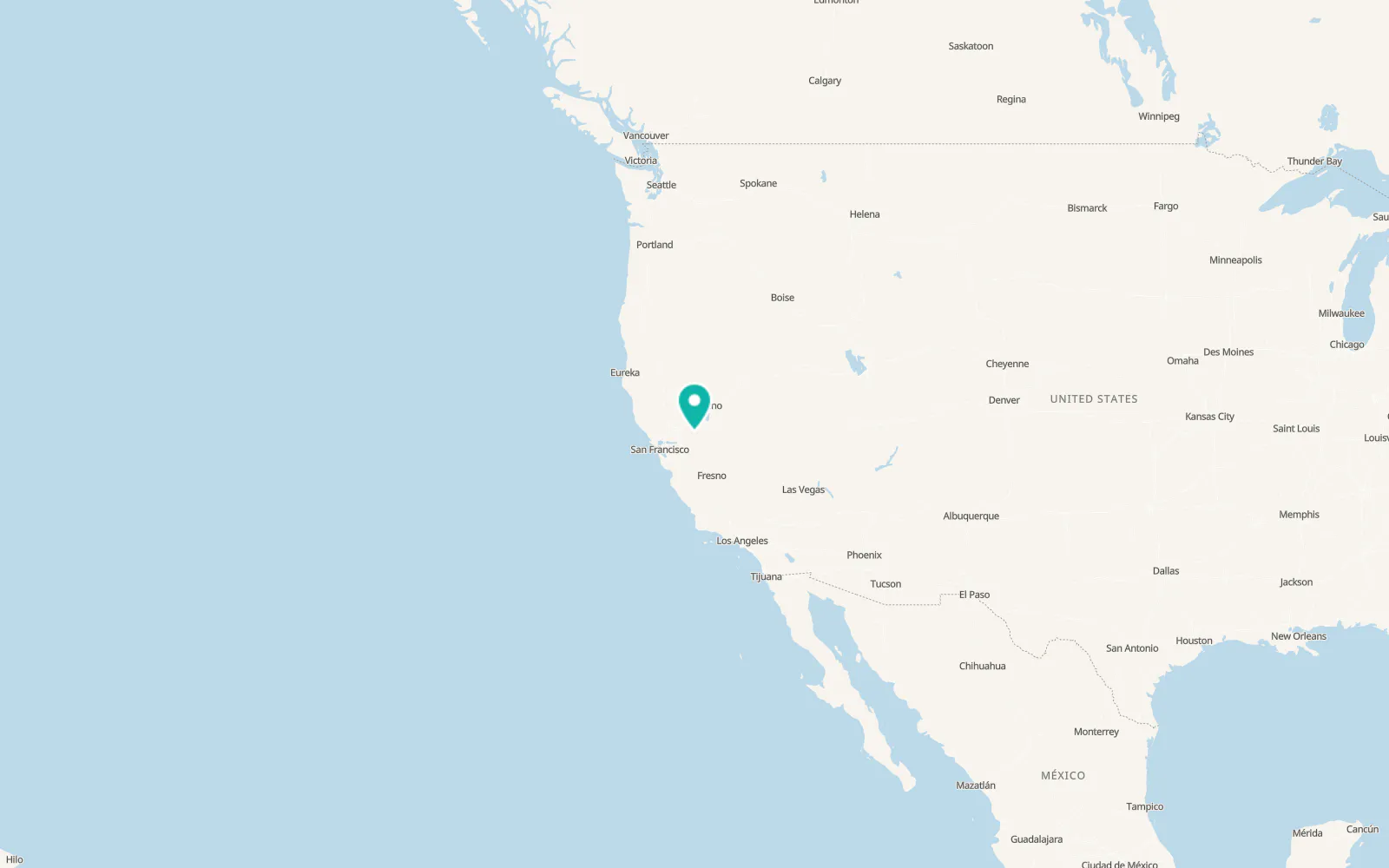 Map of Pine Grove