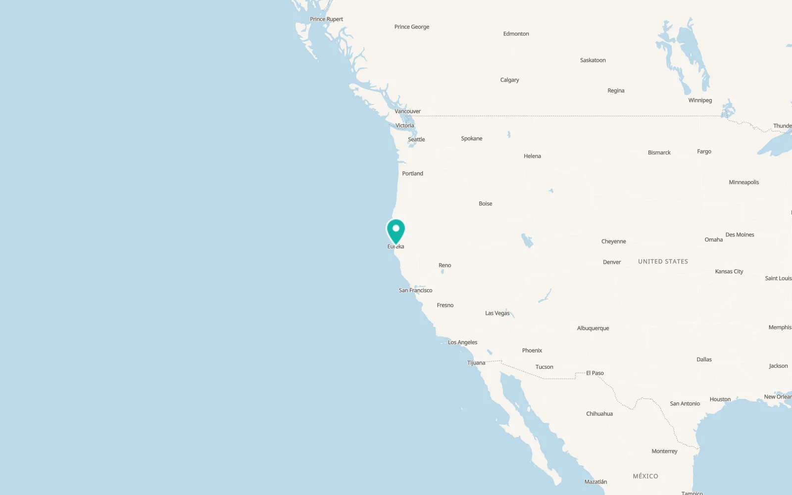 Map of Pine Hills