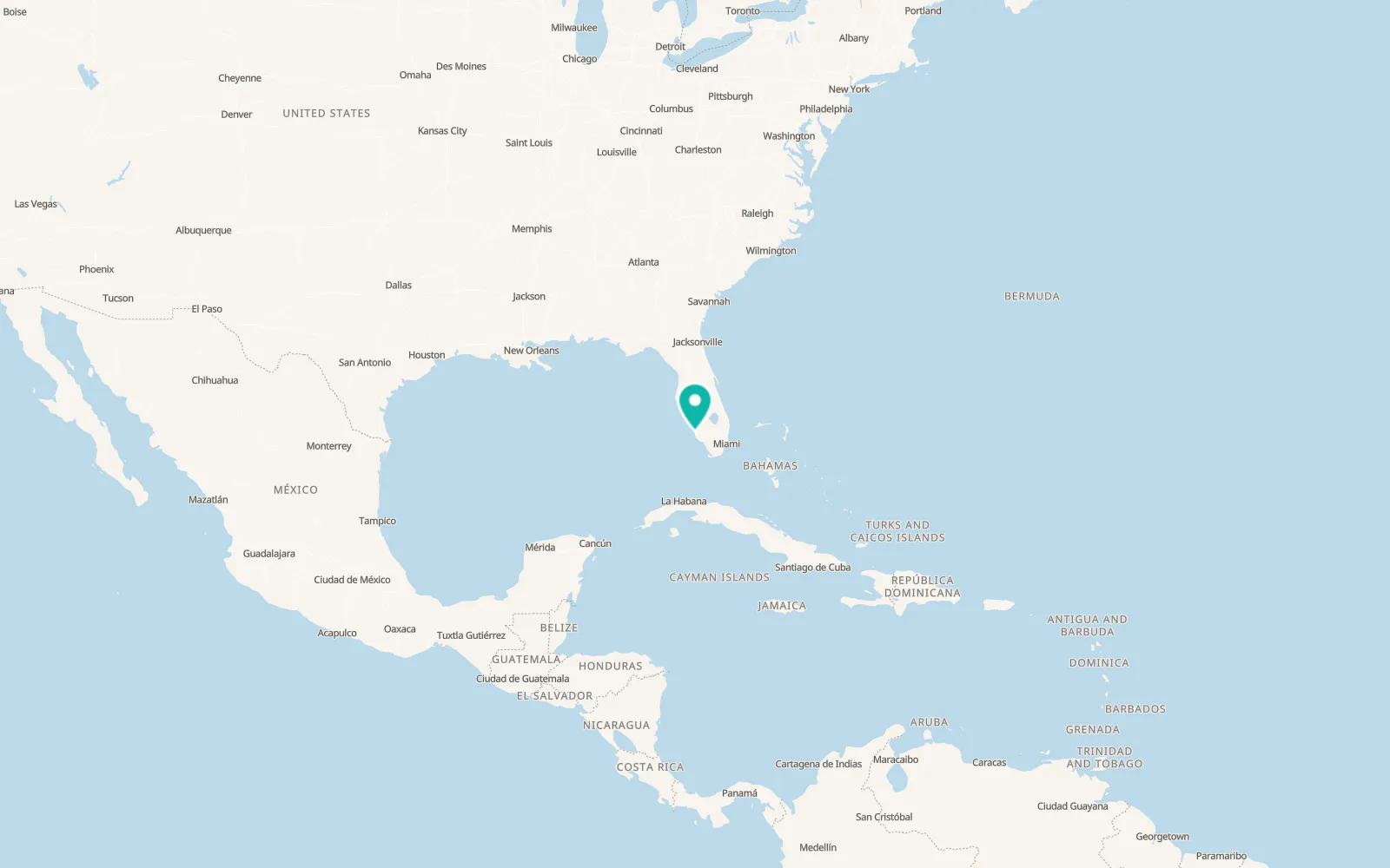 Map of Pine Ridge