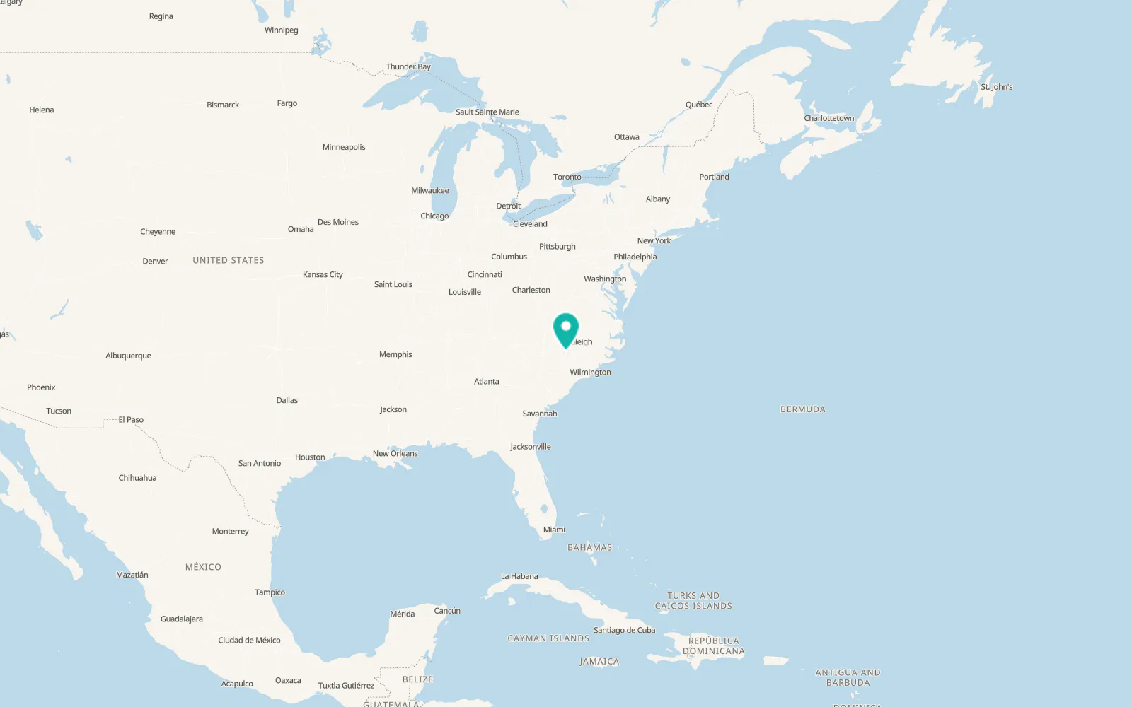 Map of Pinehurst