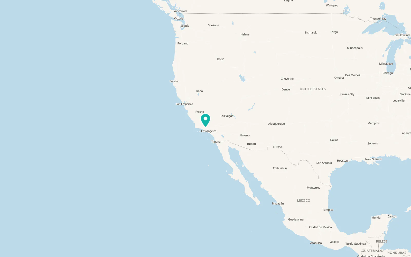 Map of Piru