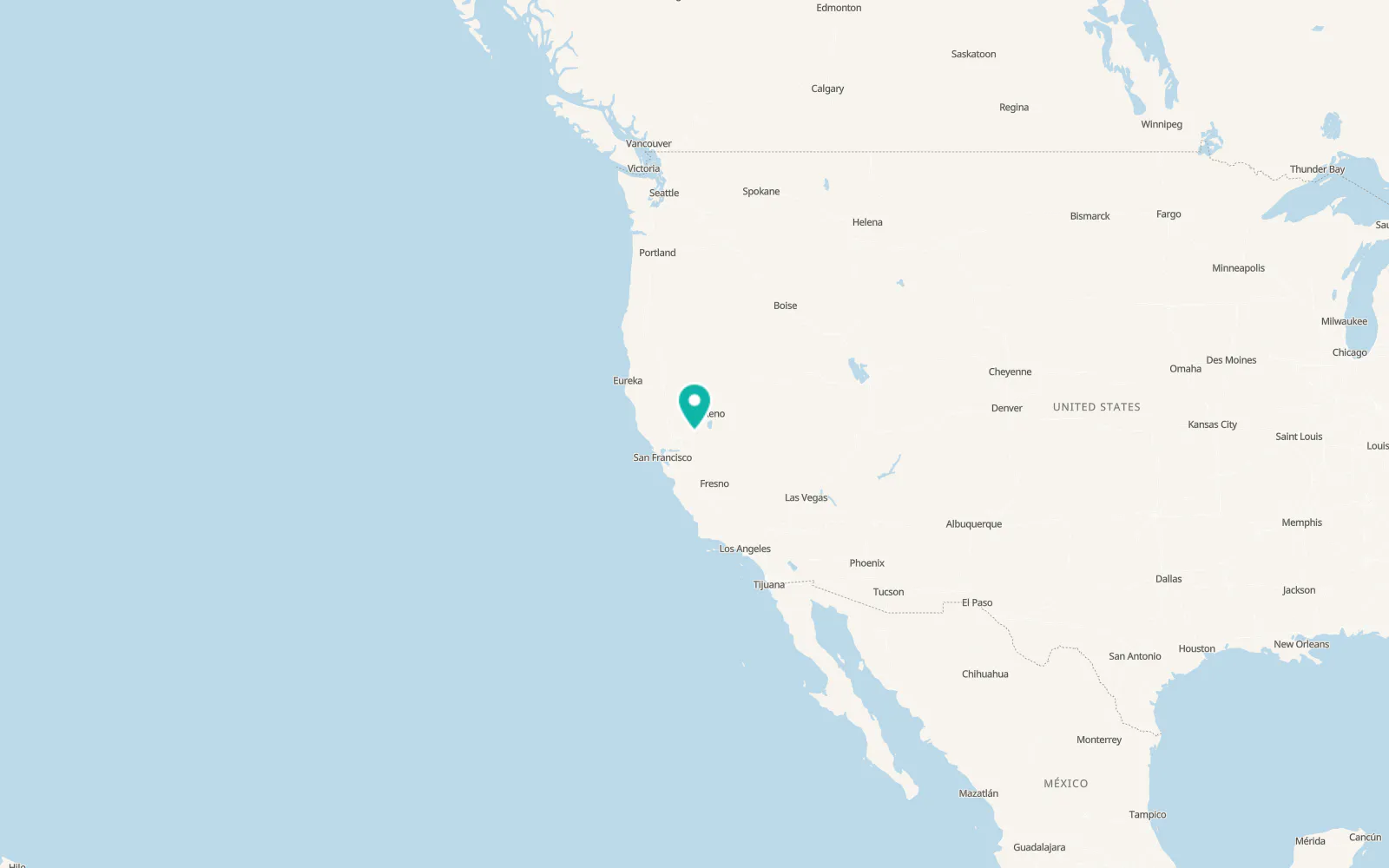 Map of Placerville