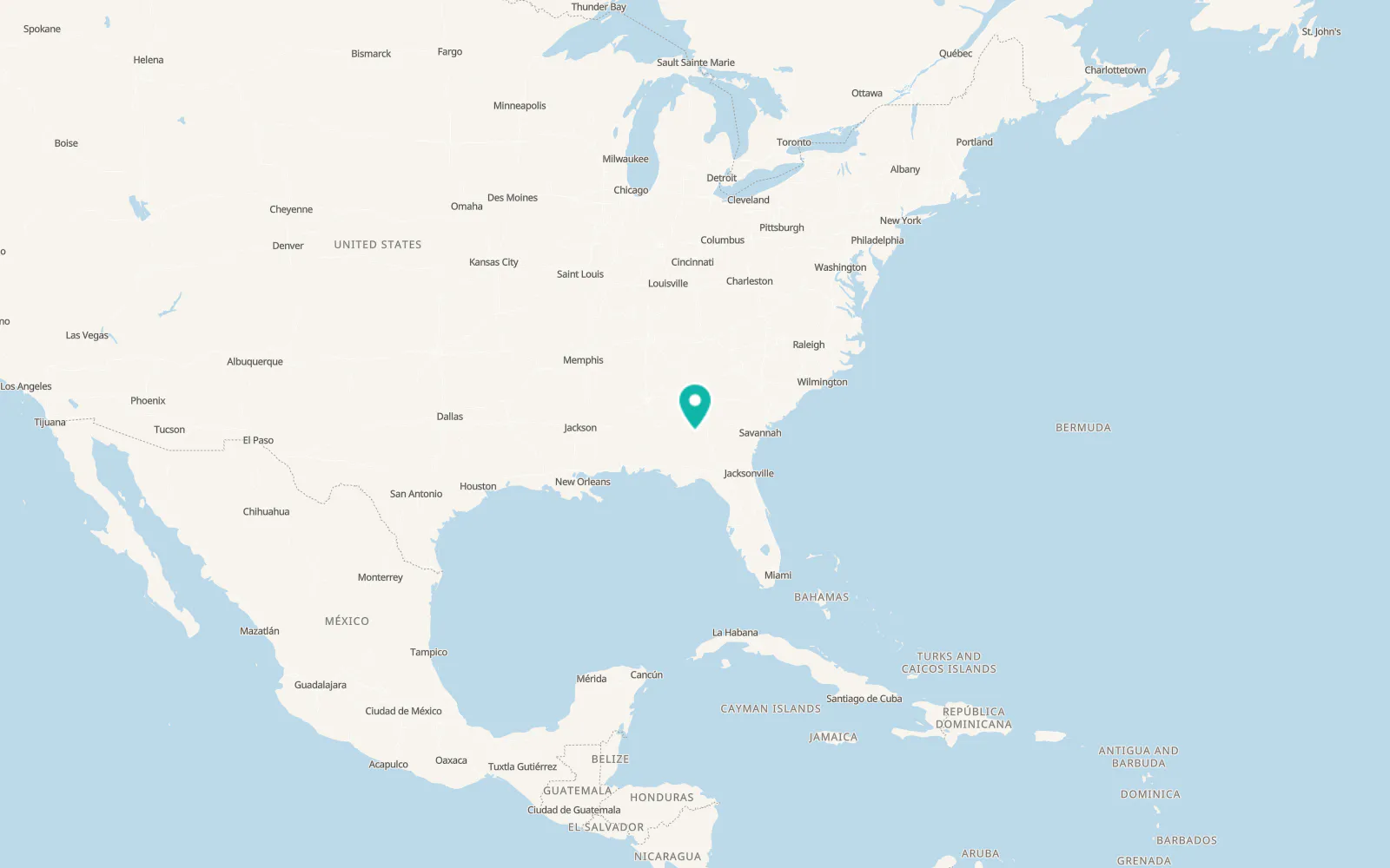 Map of Plains