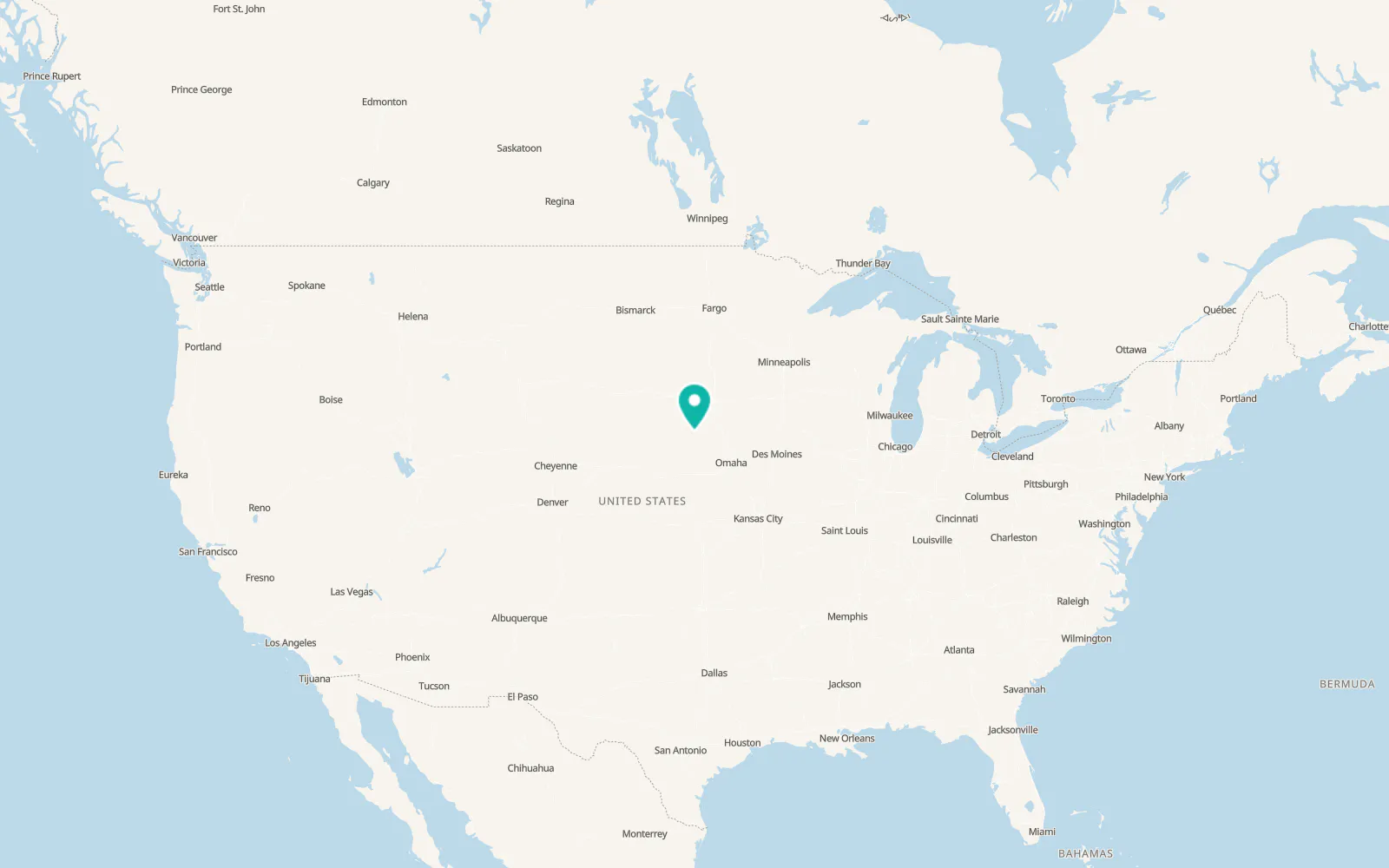 Map of Plainview