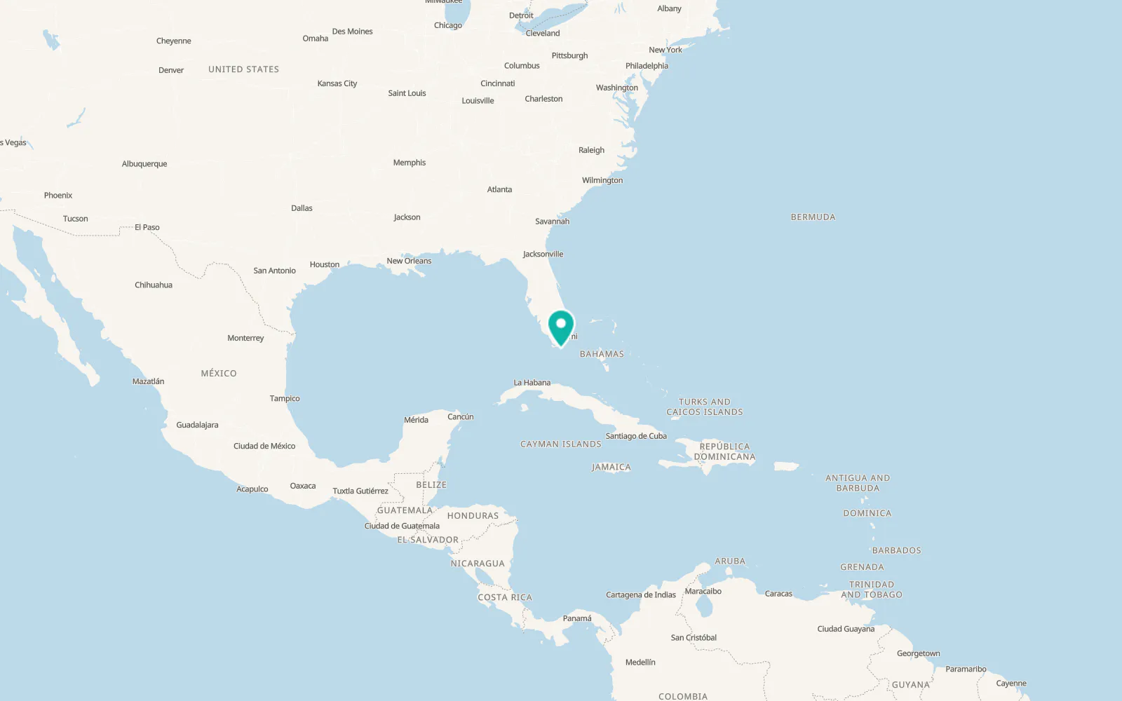 Map of Plantation