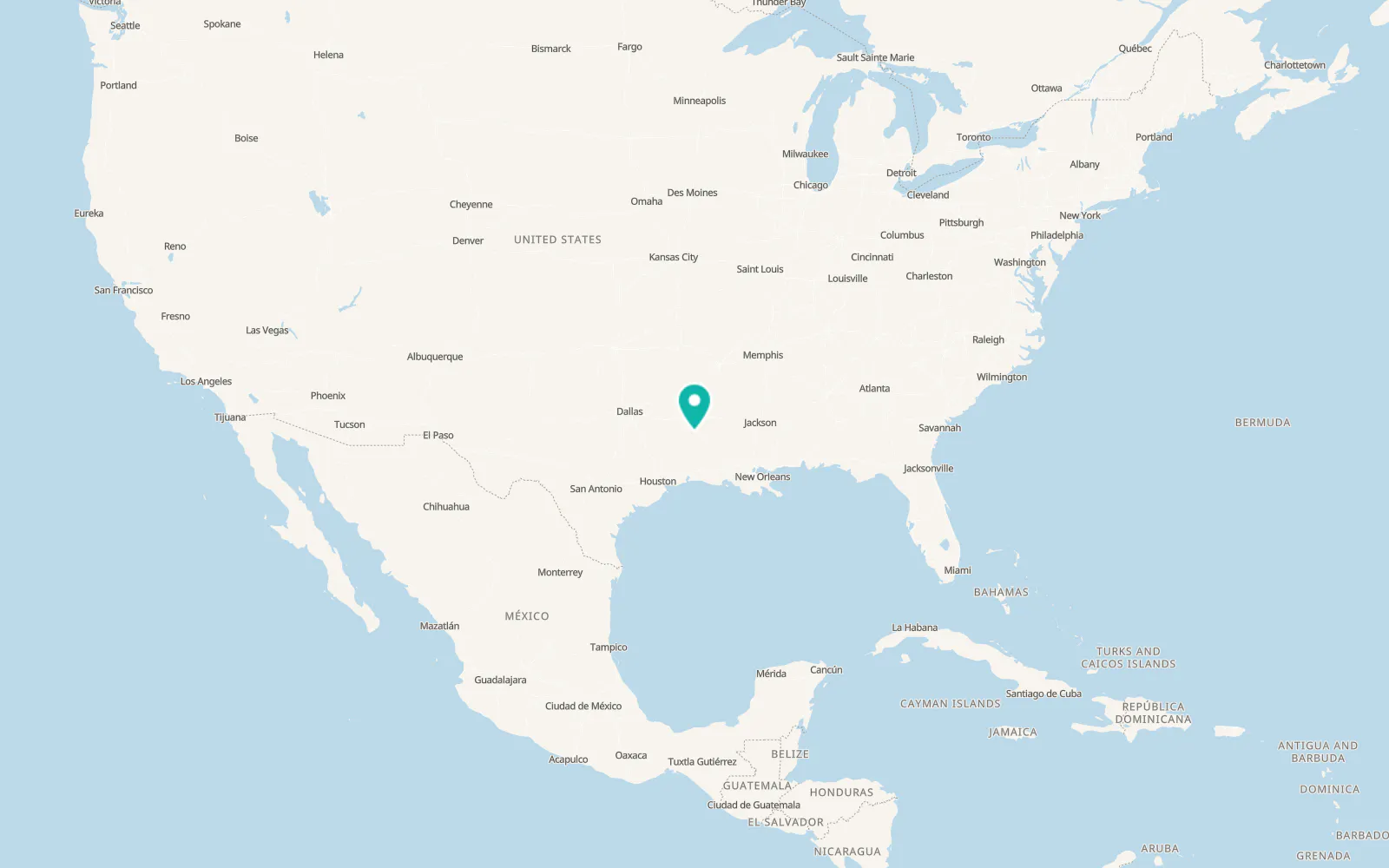 Map of Pleasant Hill