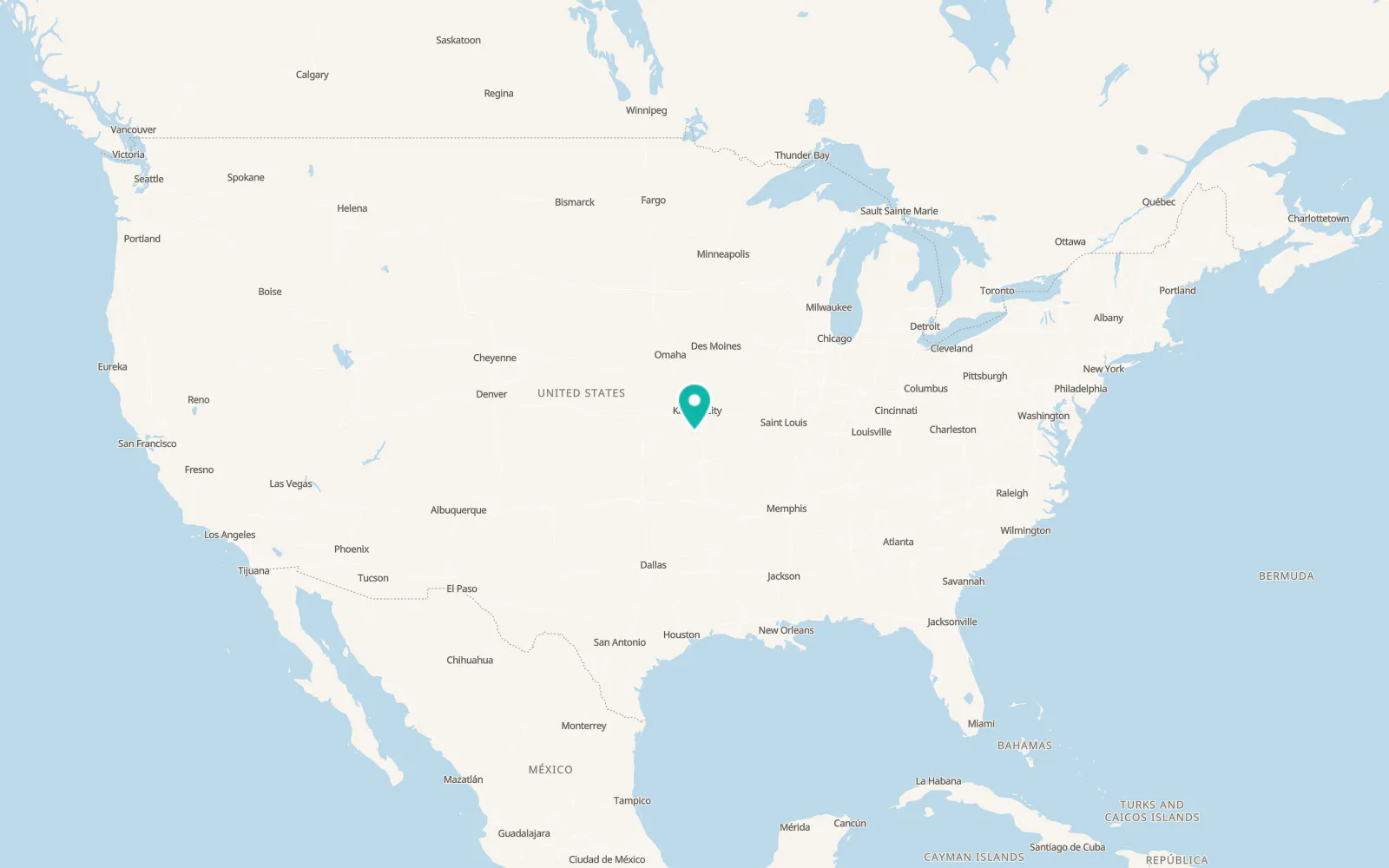 Map of Pleasanton