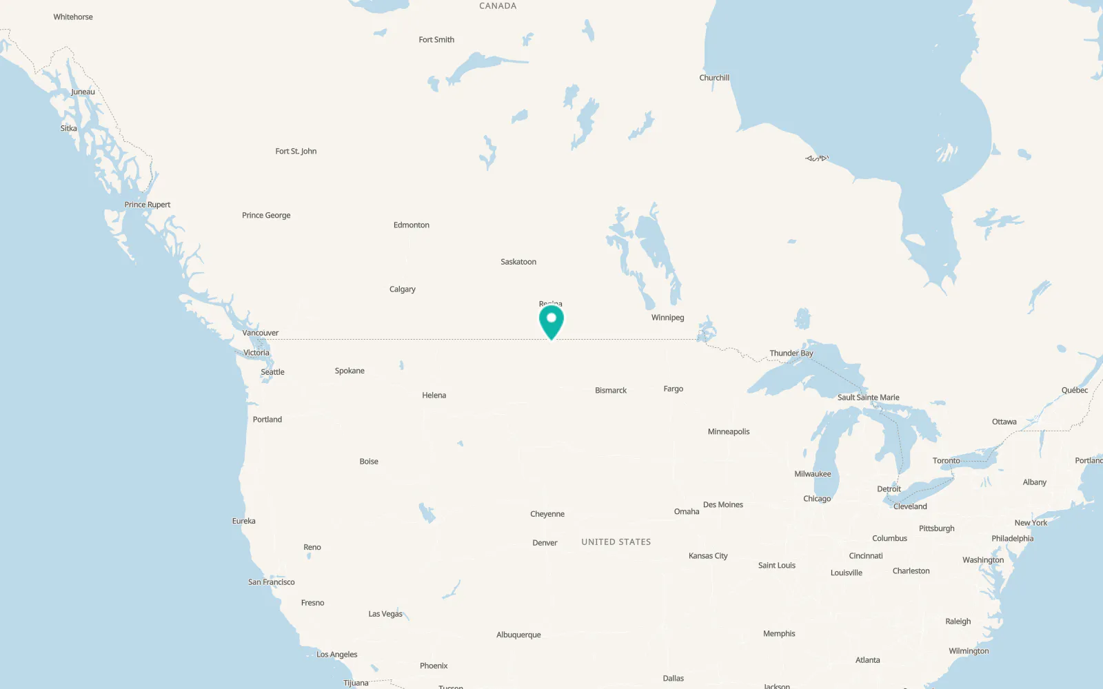 Map of Plentywood