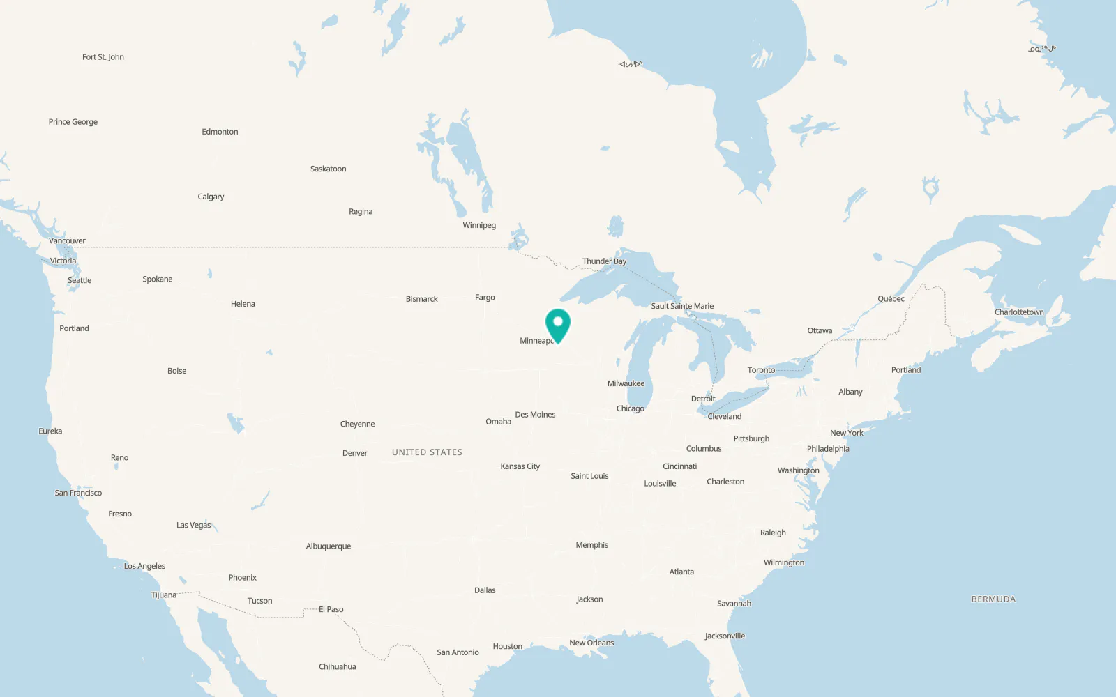 Map of Plum City