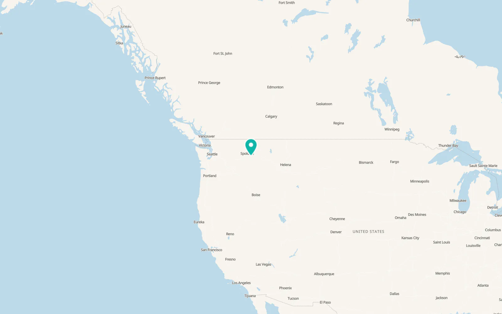 Map of Plummer
