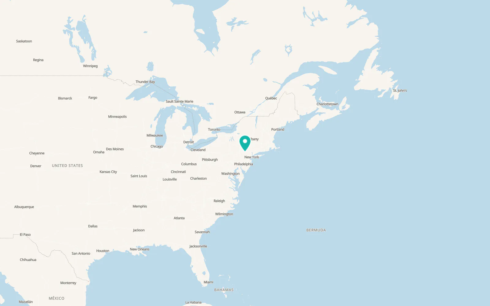 Map of Pocono Ranch Lands