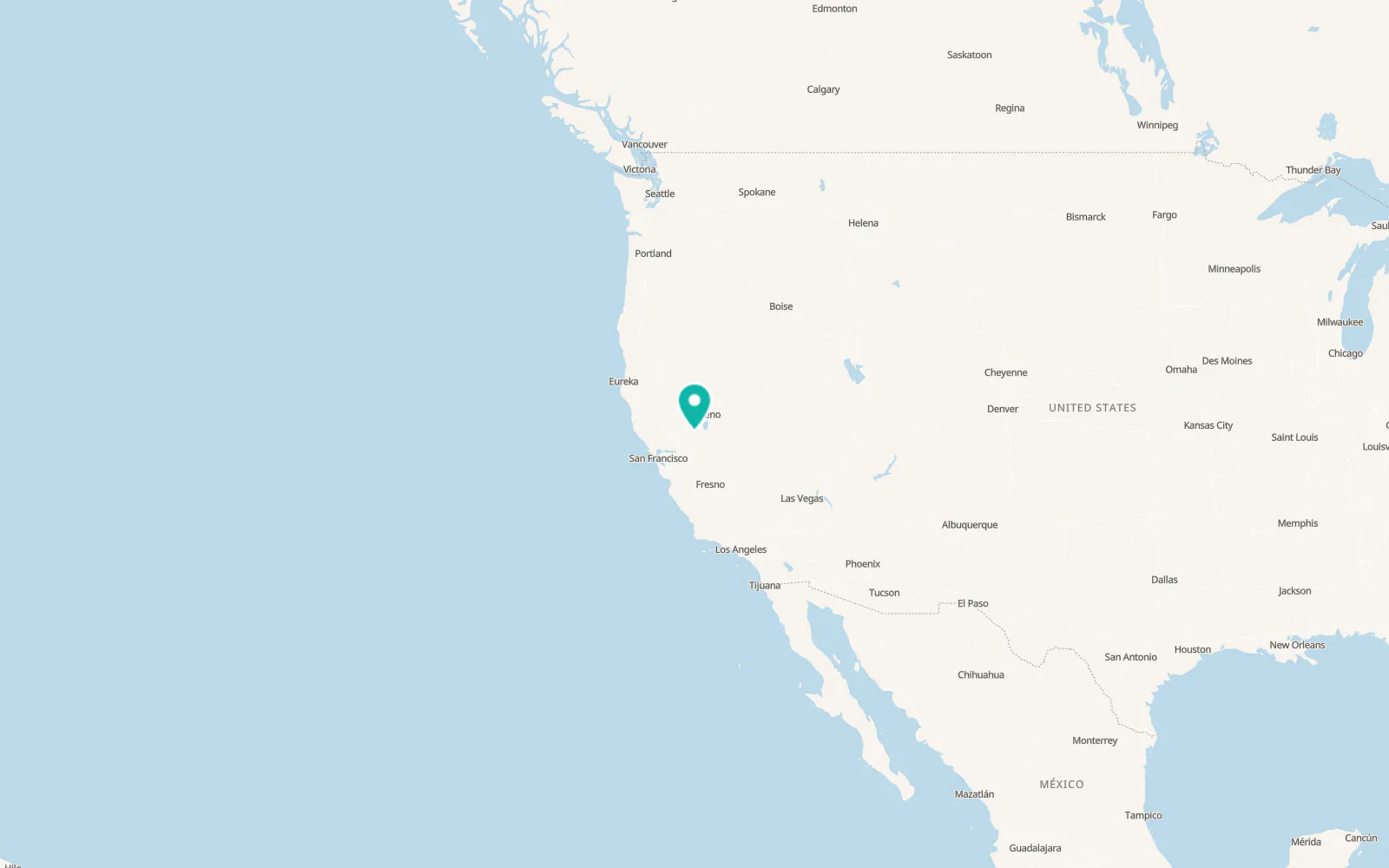 Map of Pollock Pines