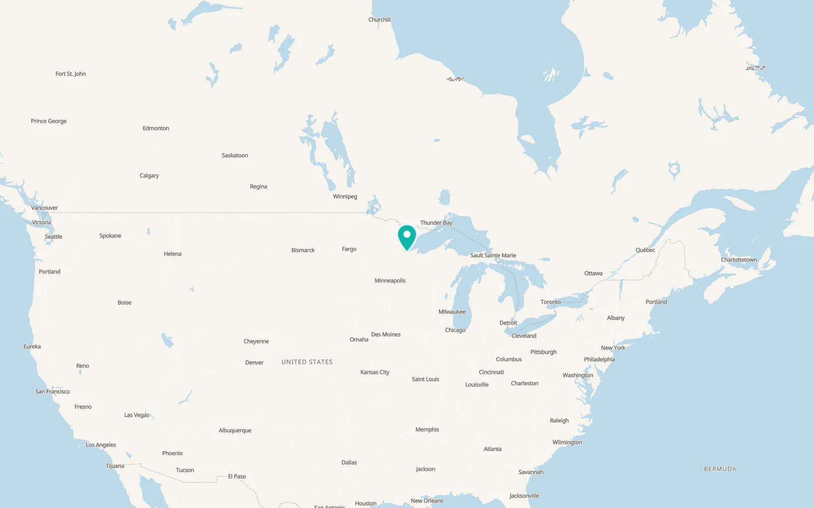 Map of Poplar