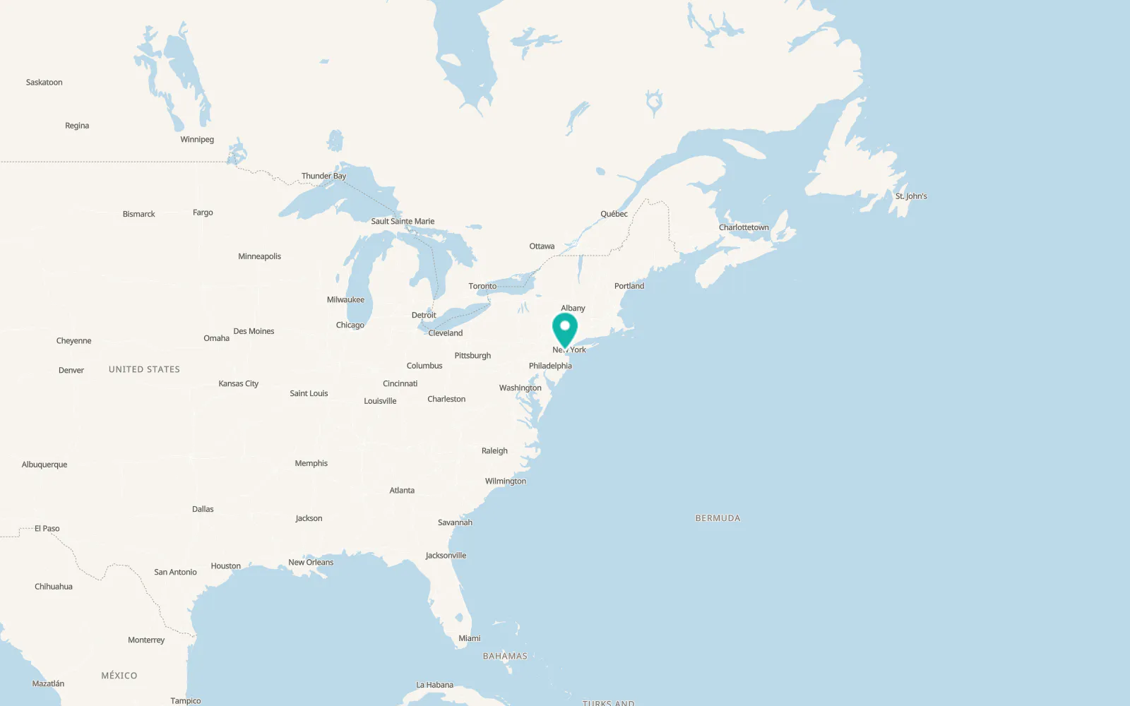 Map of Port Reading