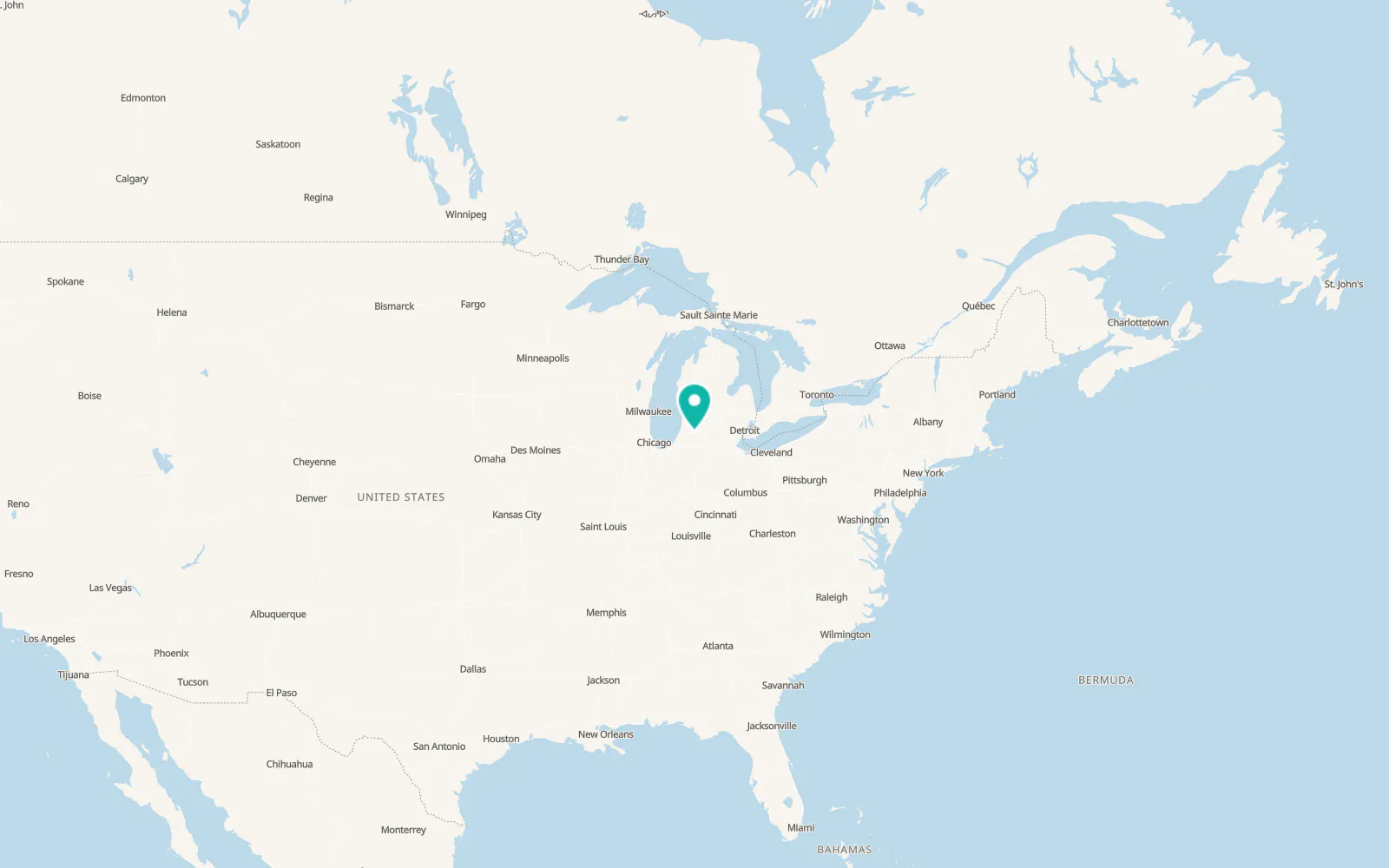 Map of Portage