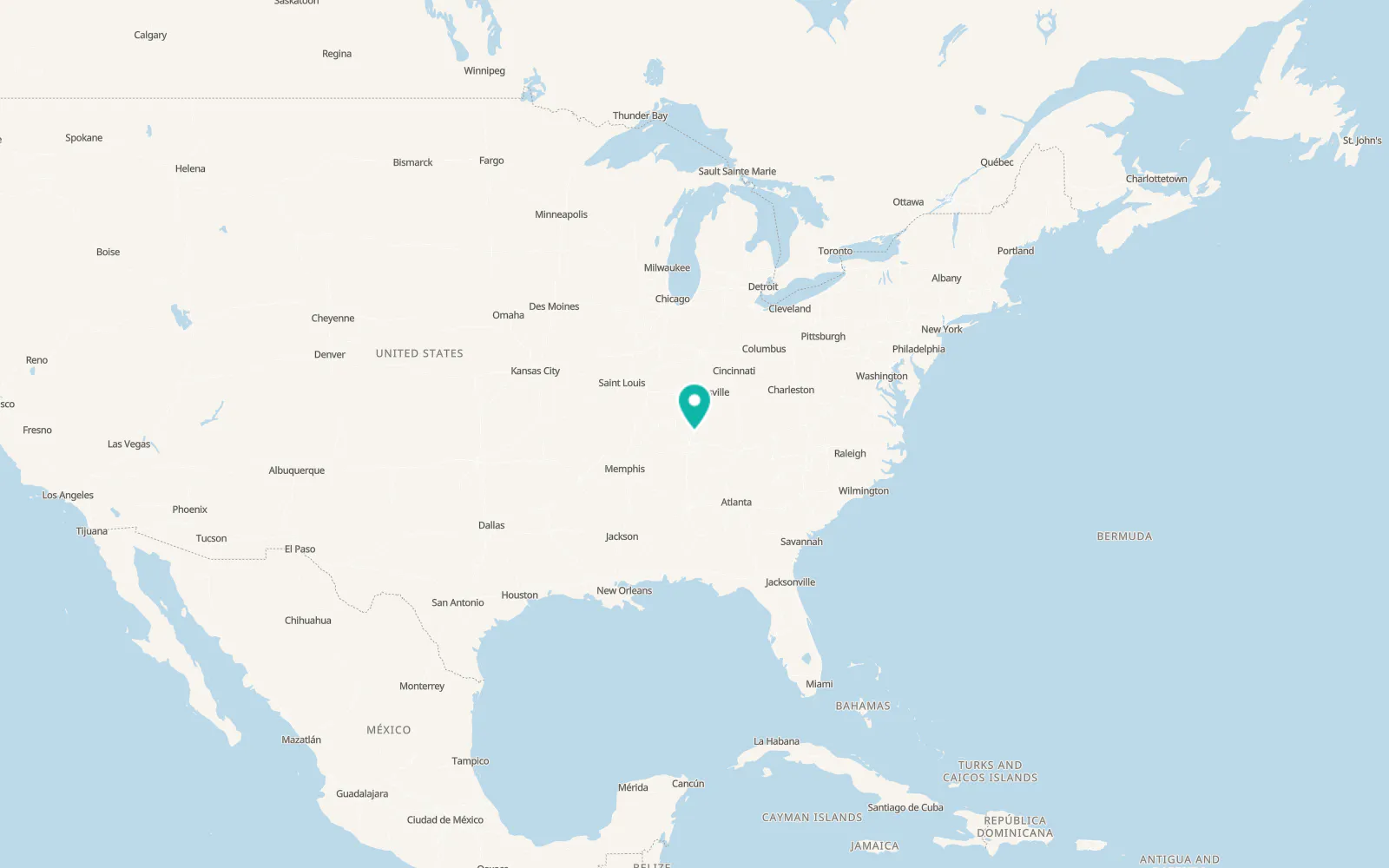 Map of Portland
