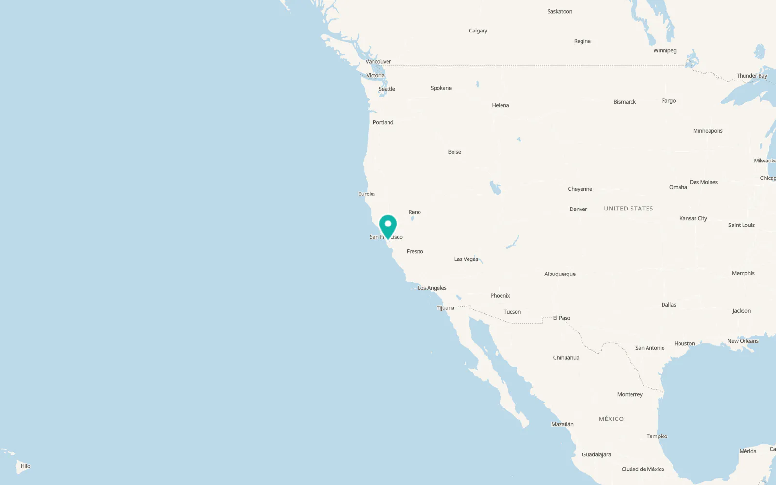 Map of Portola Valley