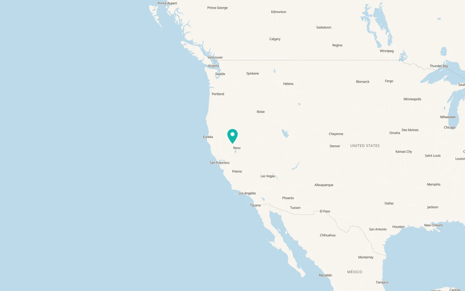 Map of Portola