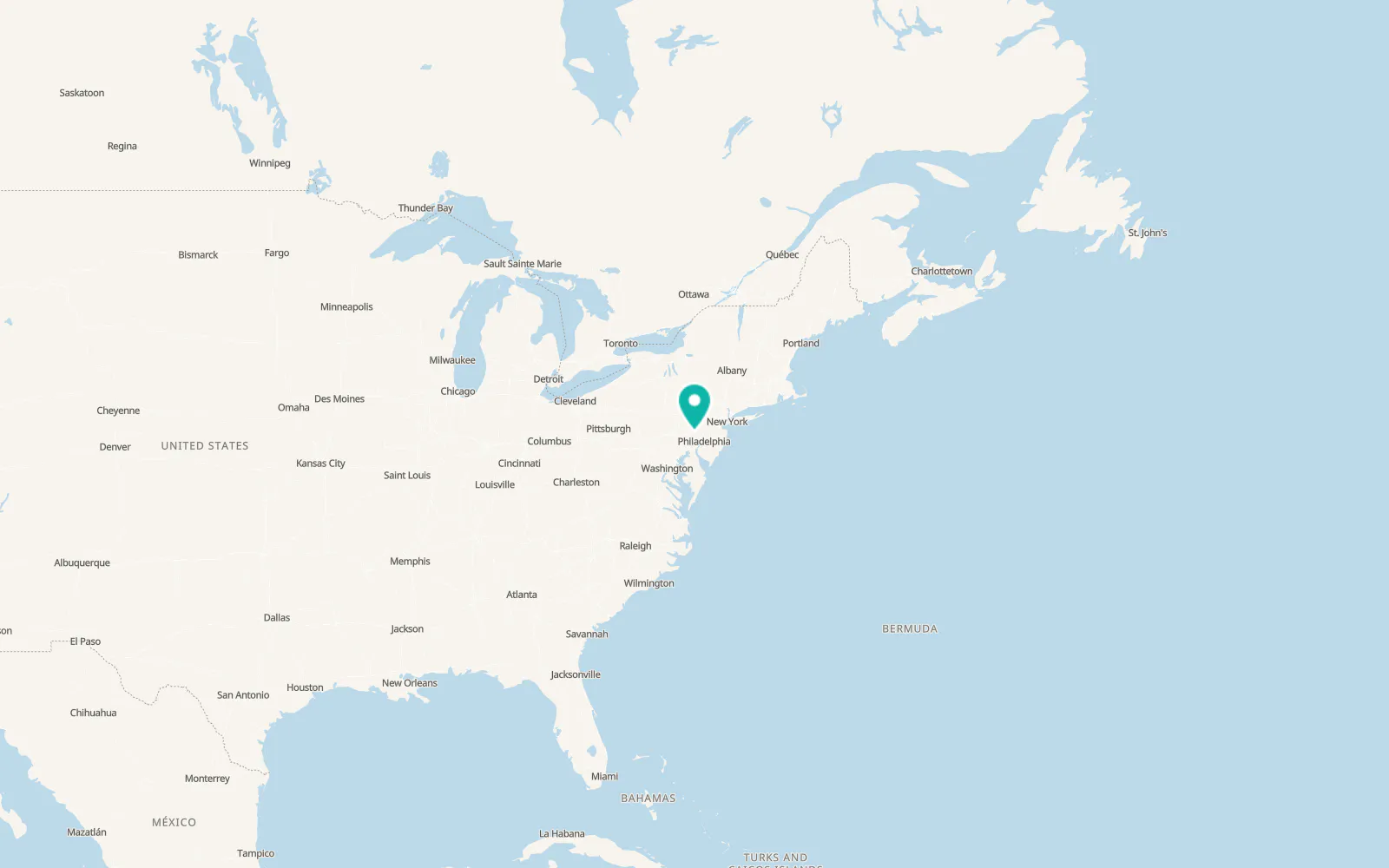 Map of Pottstown