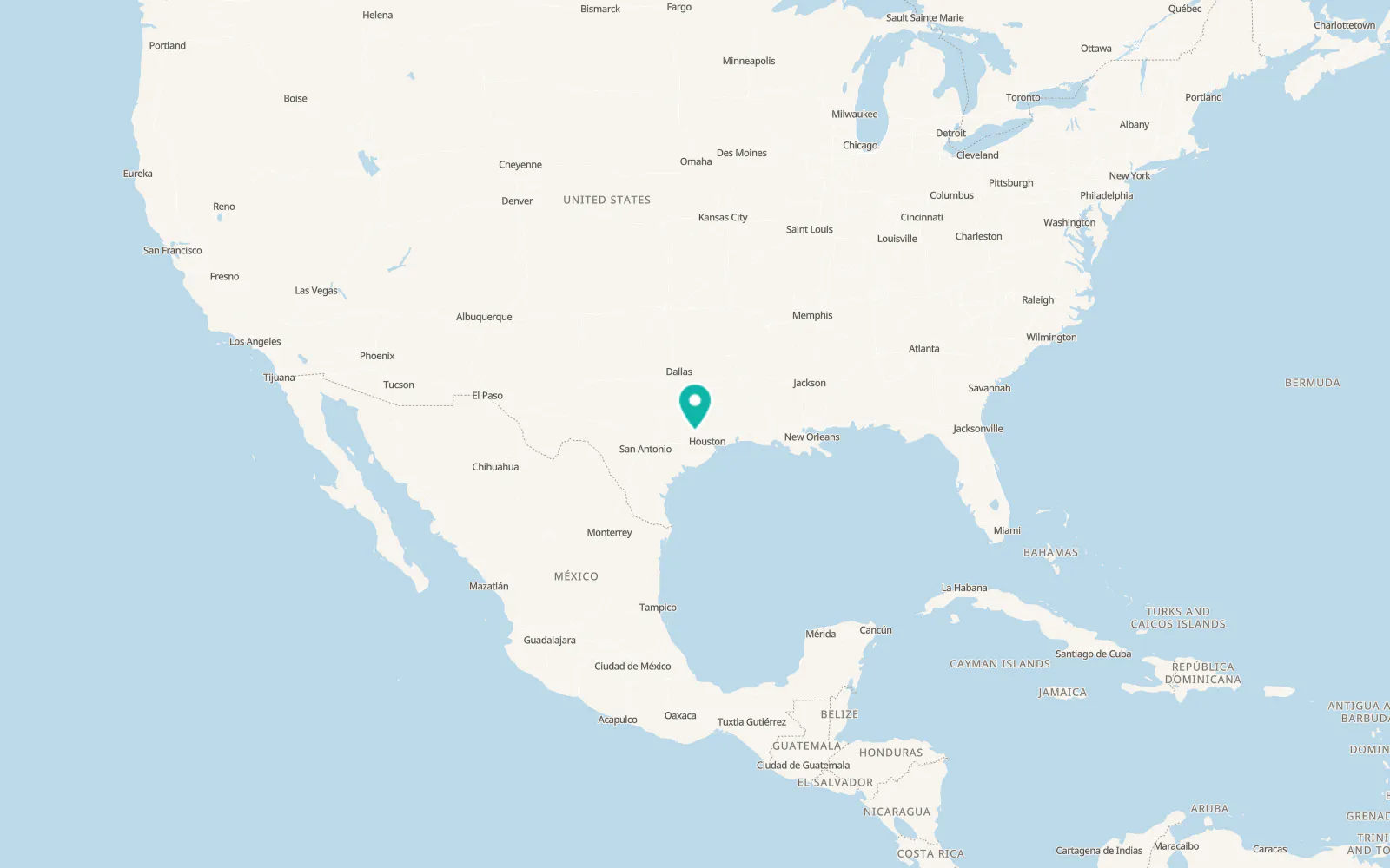 Map of Prairie View