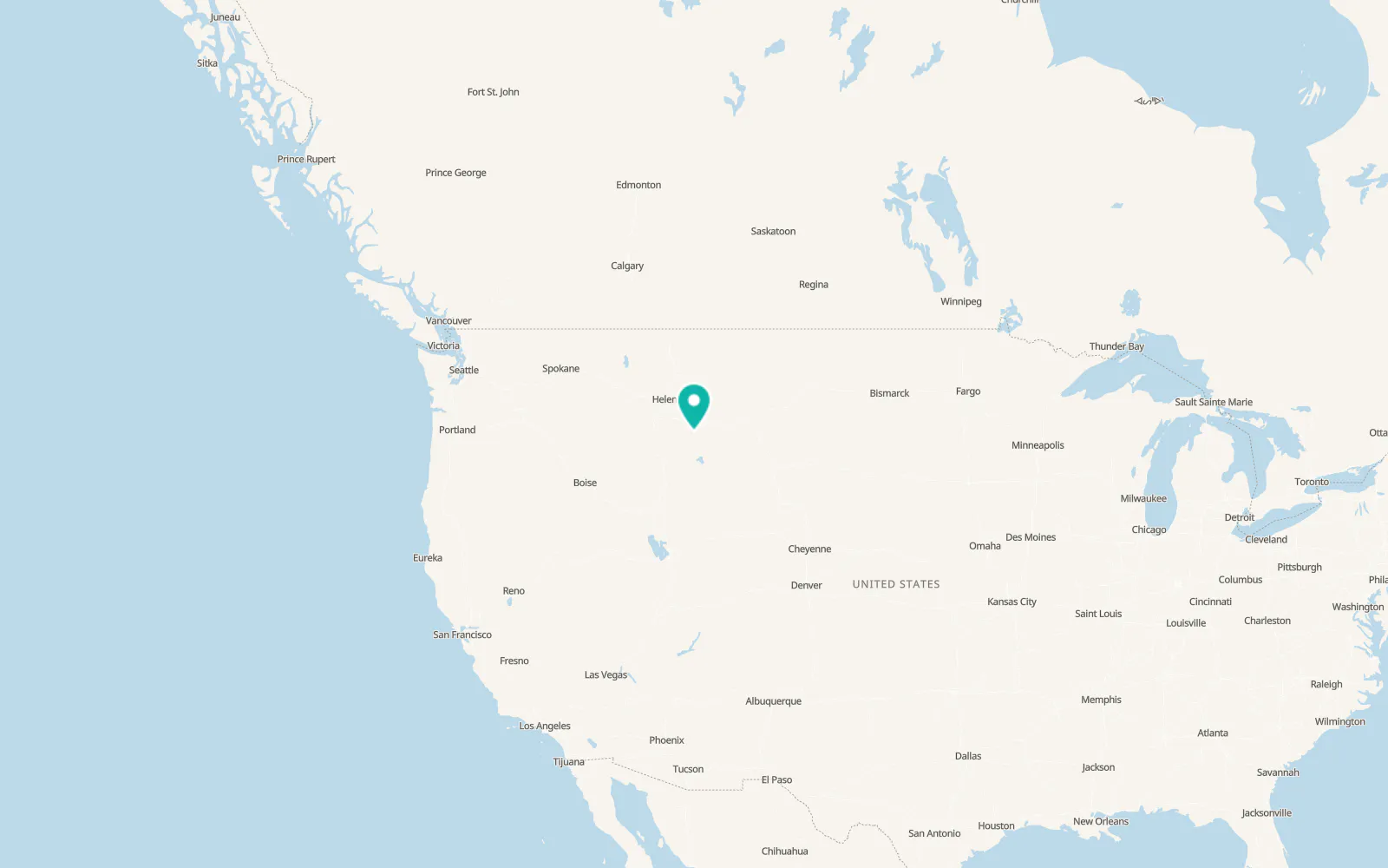 Map of Pray