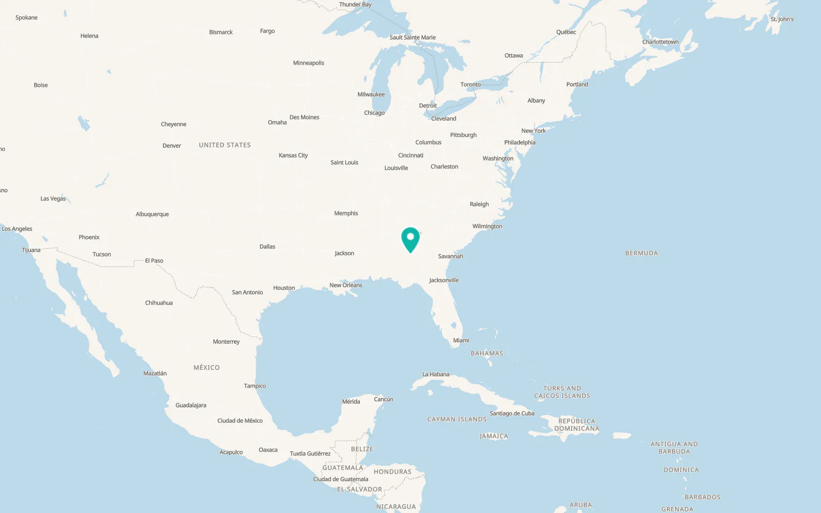 Map of Preston