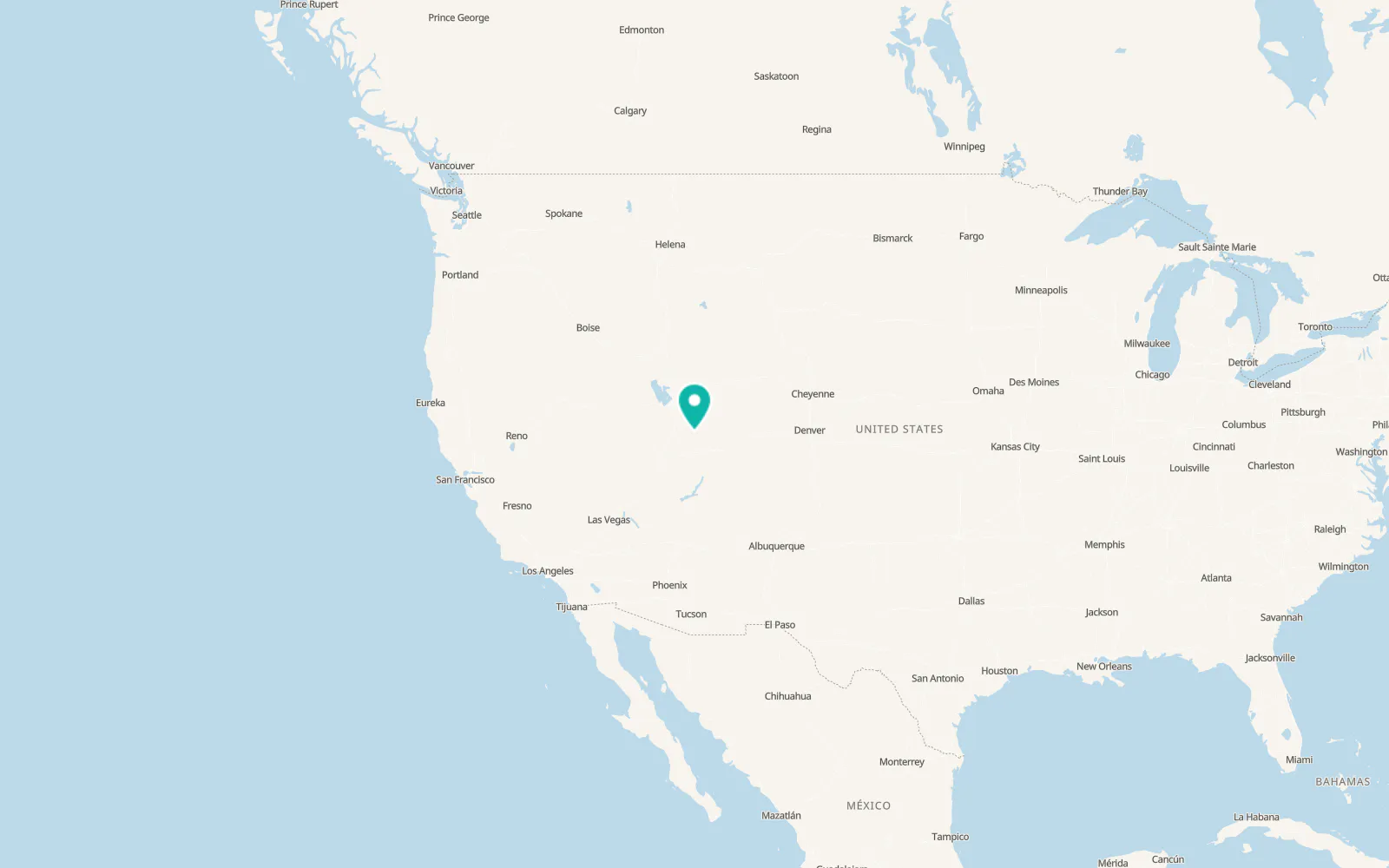 Map of Price