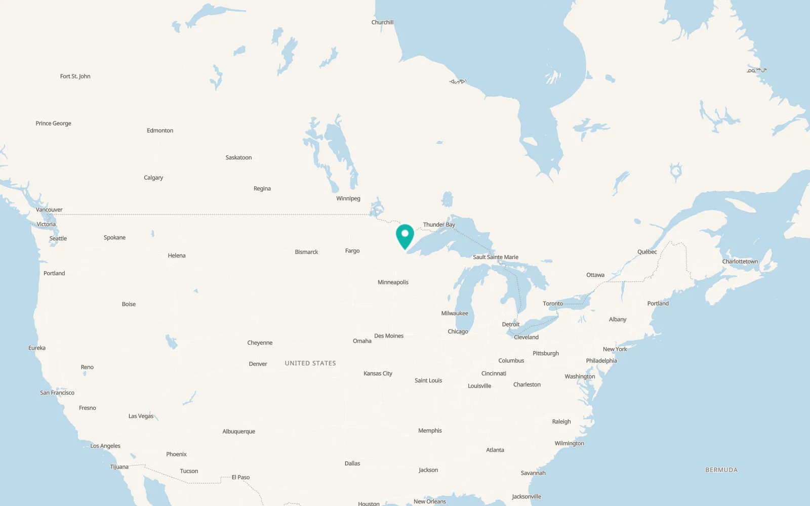 Map of Proctor