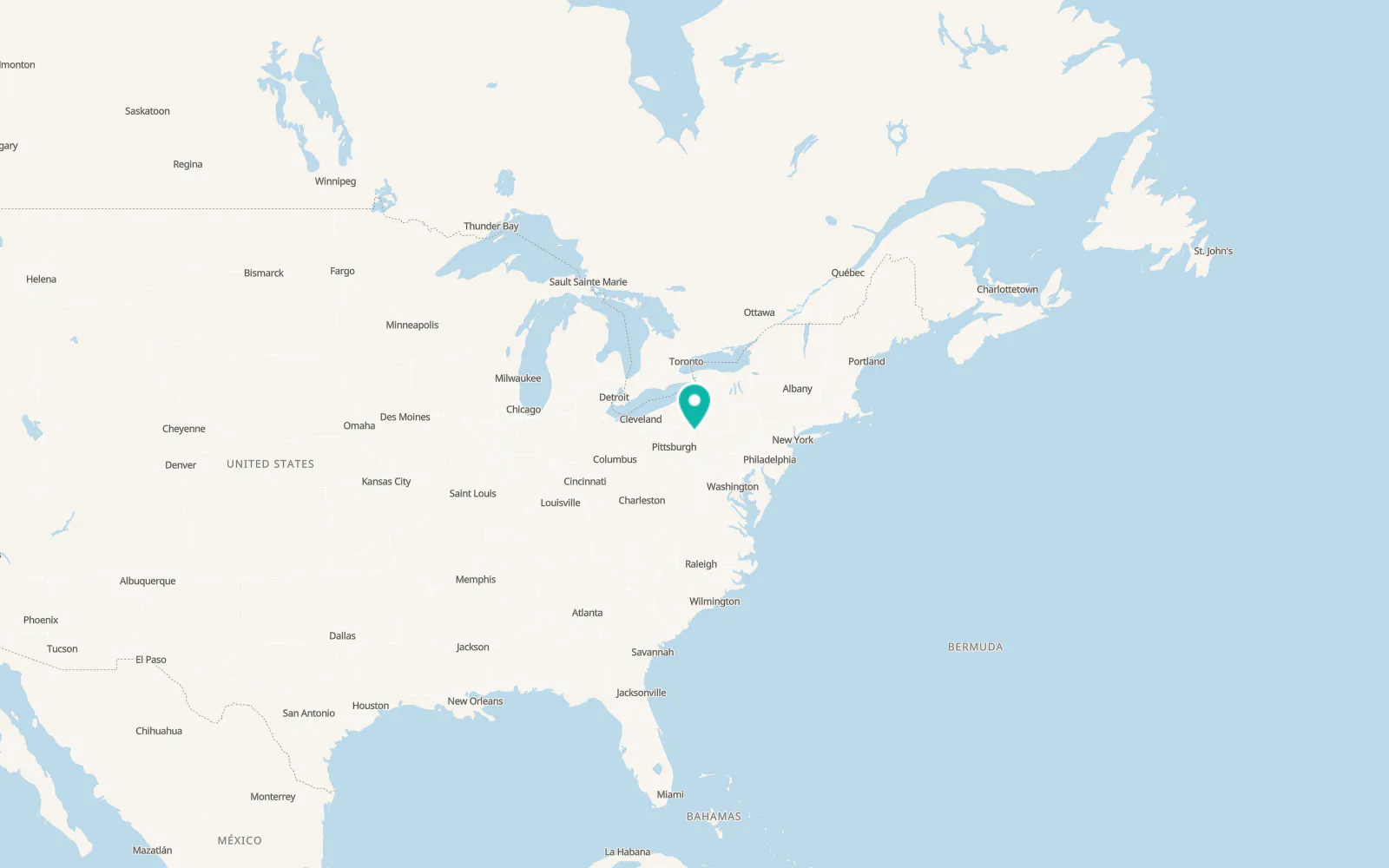 Map of Punxsutawney
