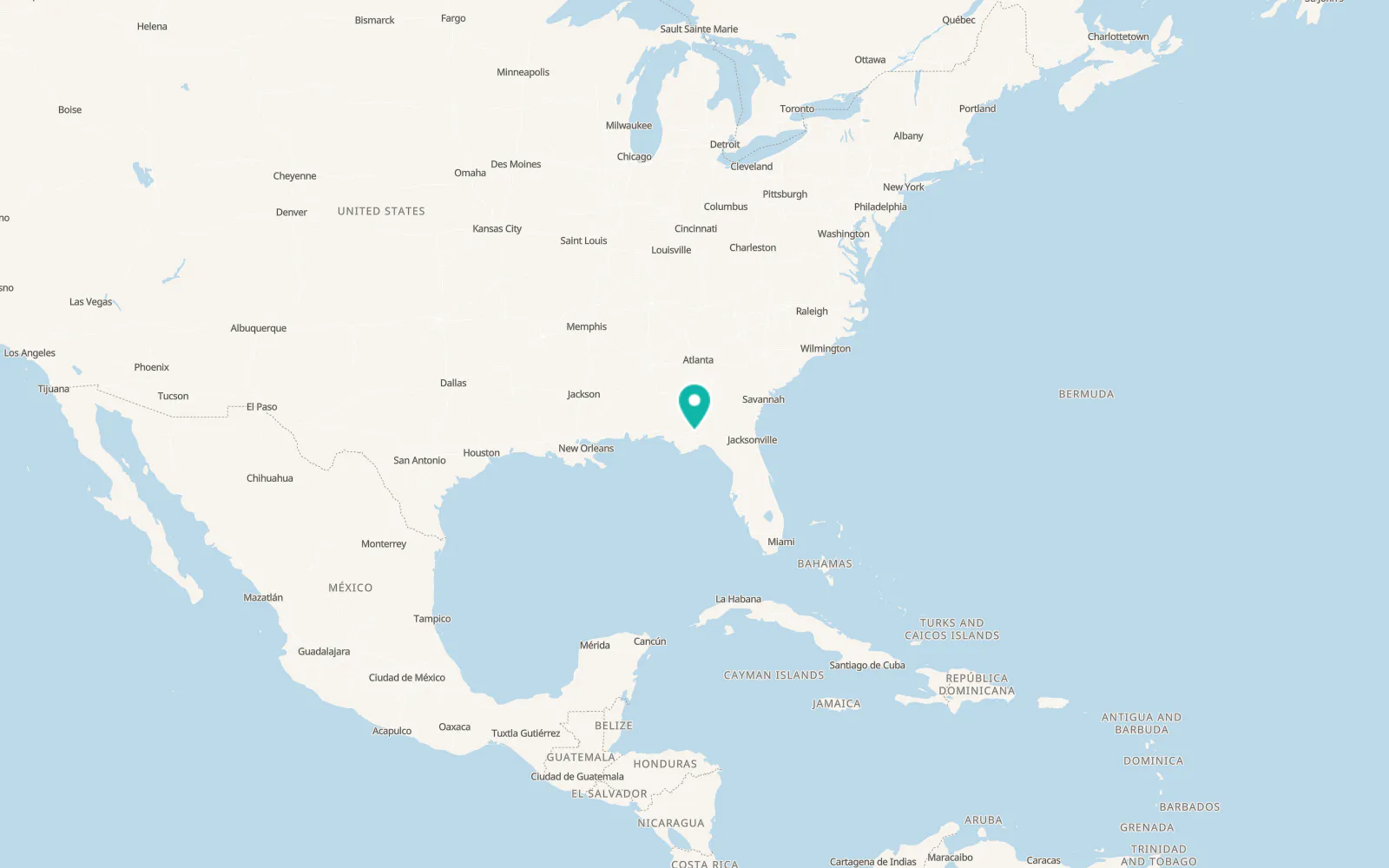 Map of Quincy
