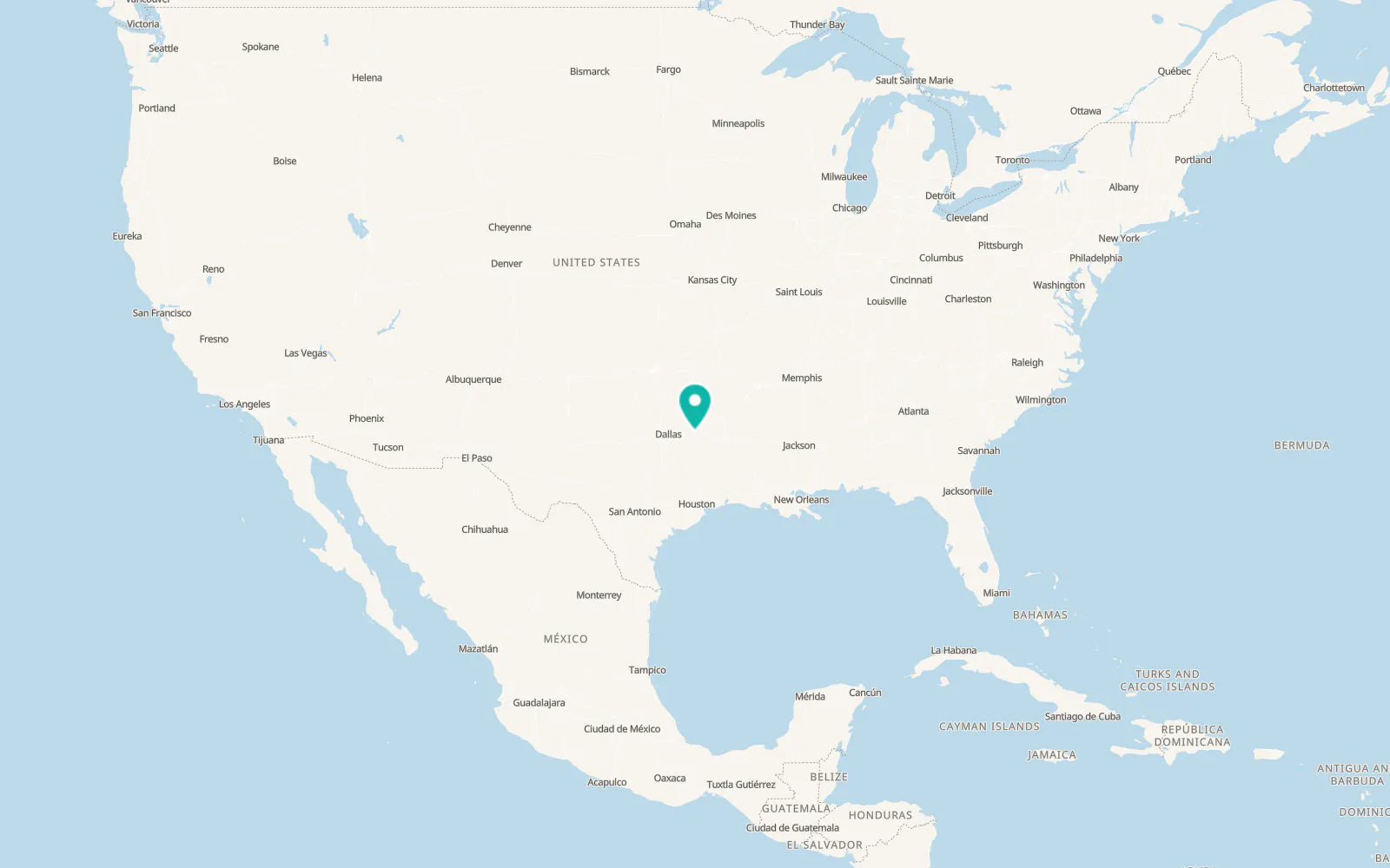 Map of Quitman