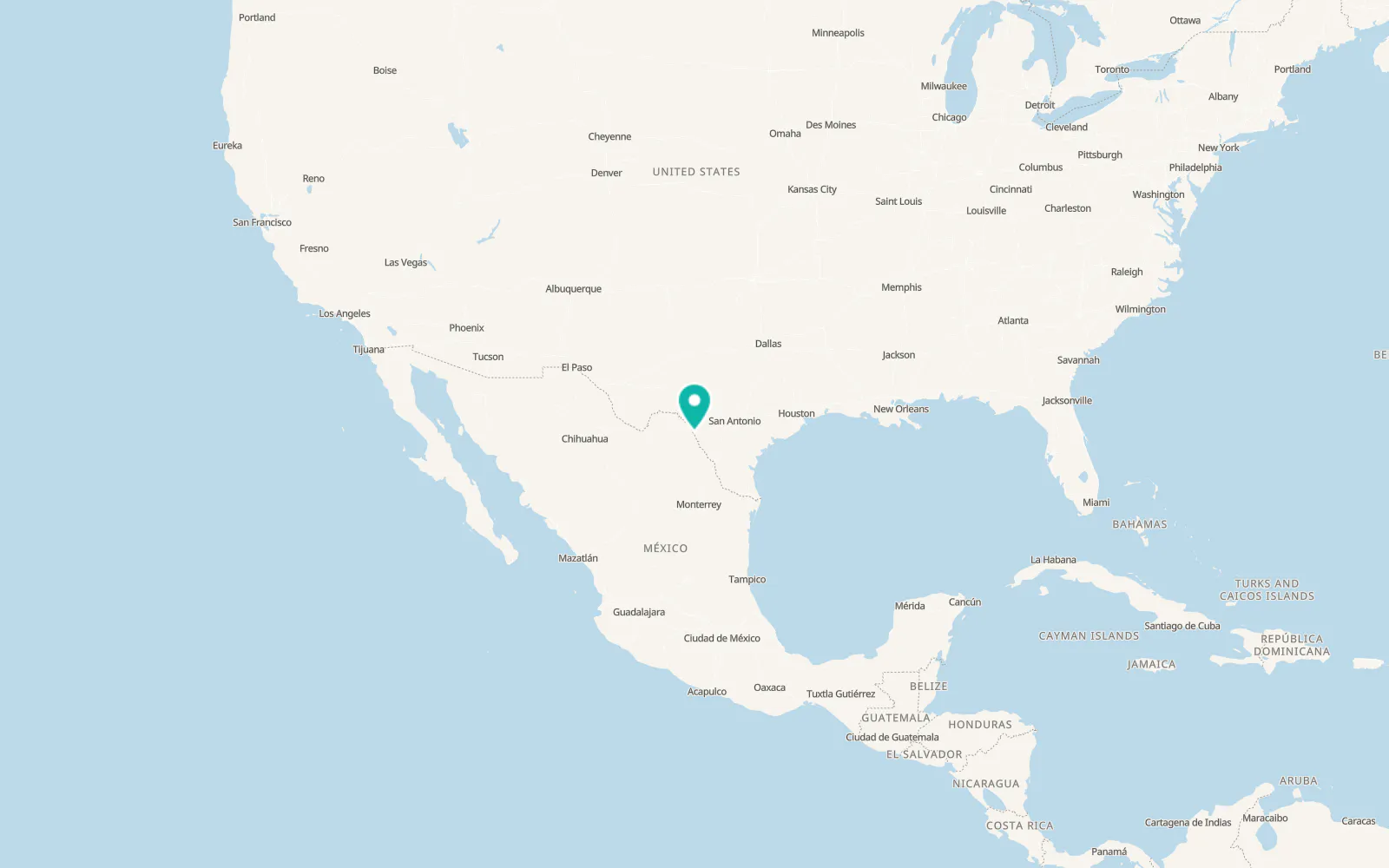 Map of Radar Base