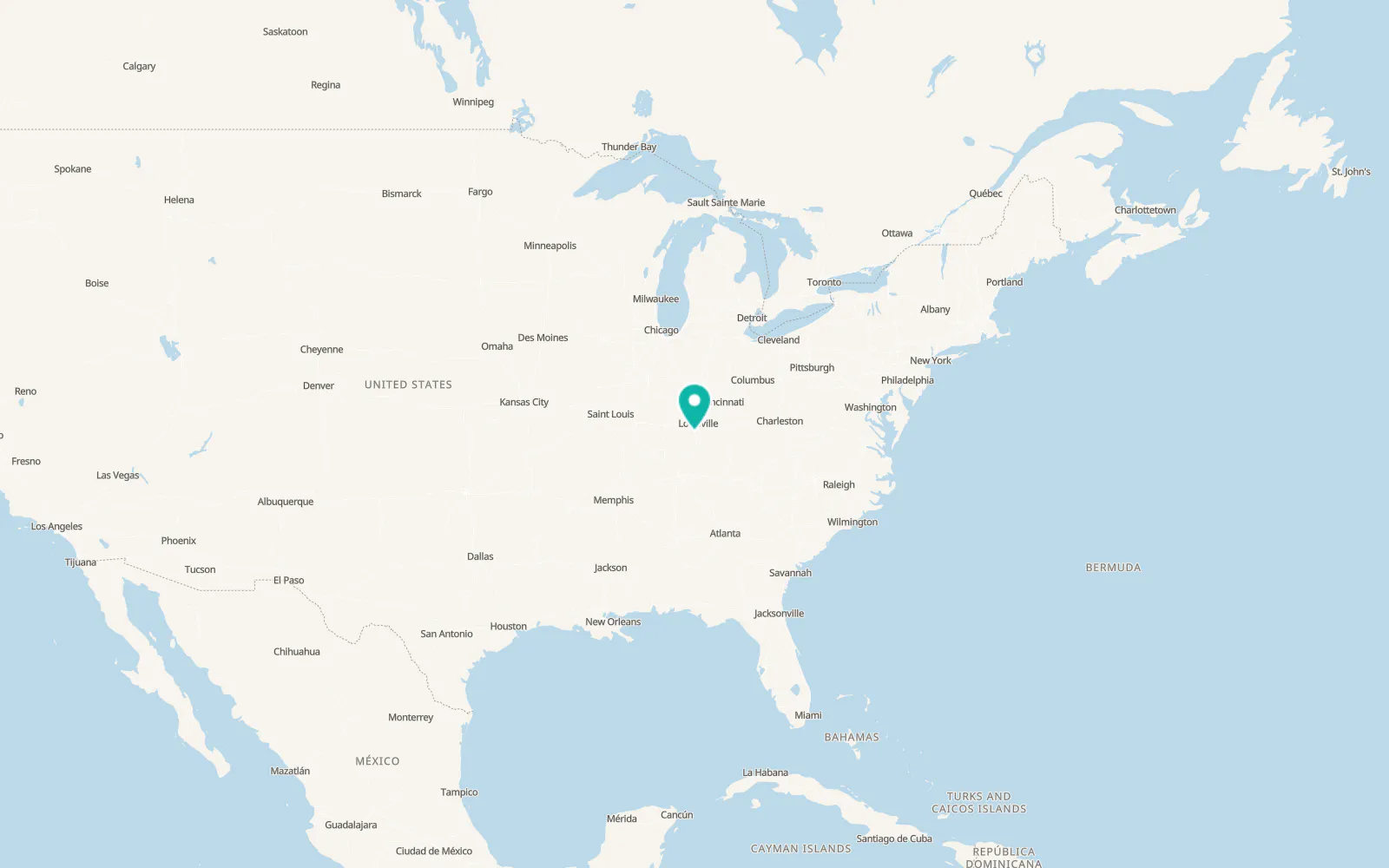 Map of Radcliff