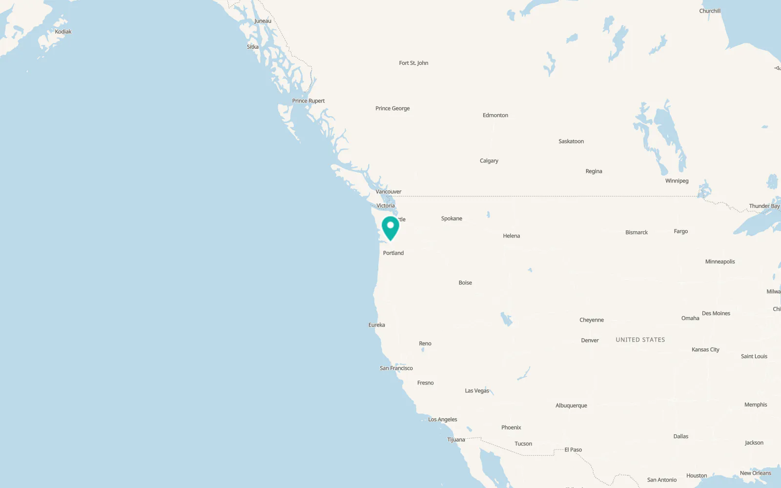 Map of Rainier
