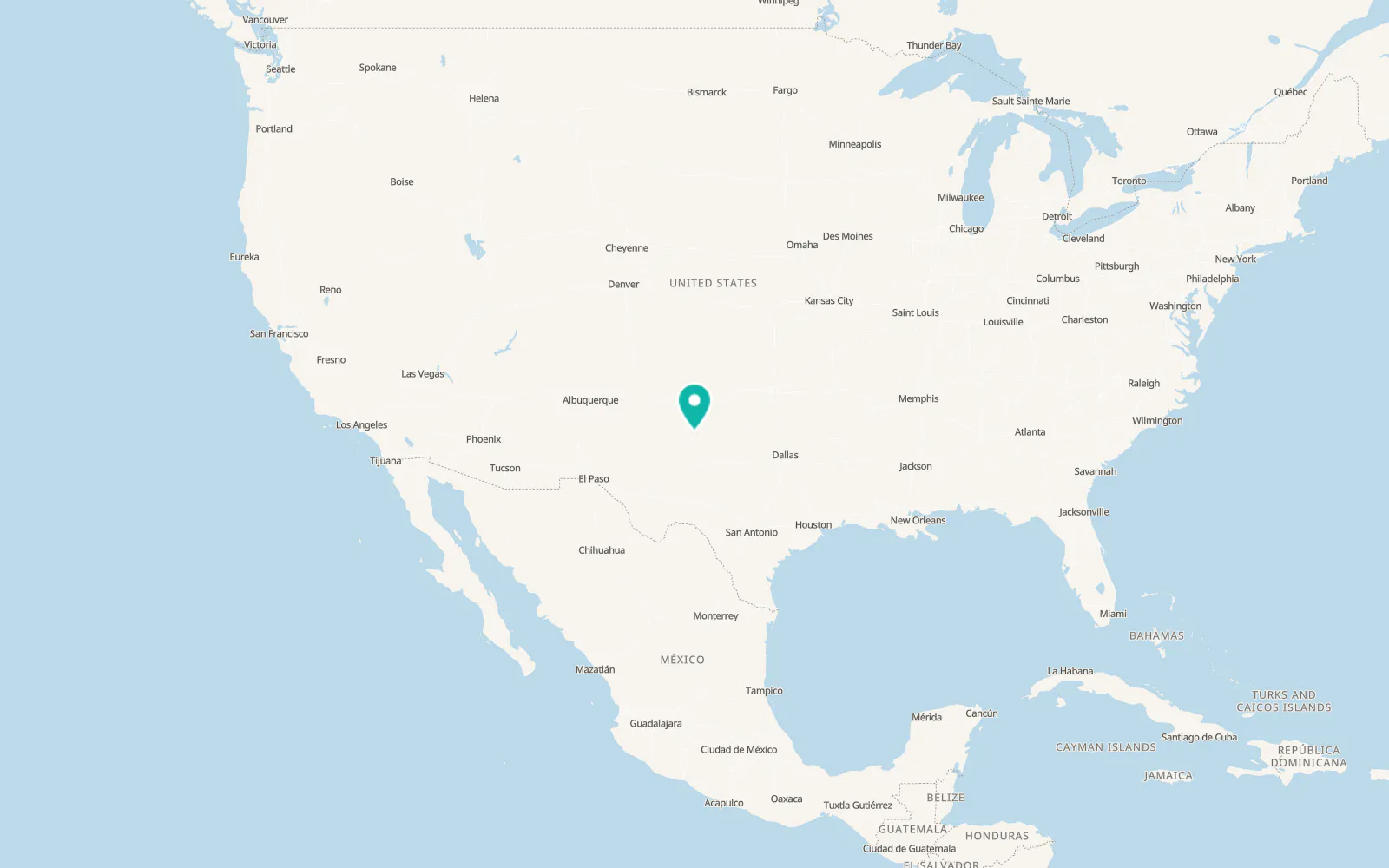 Map of Ralls