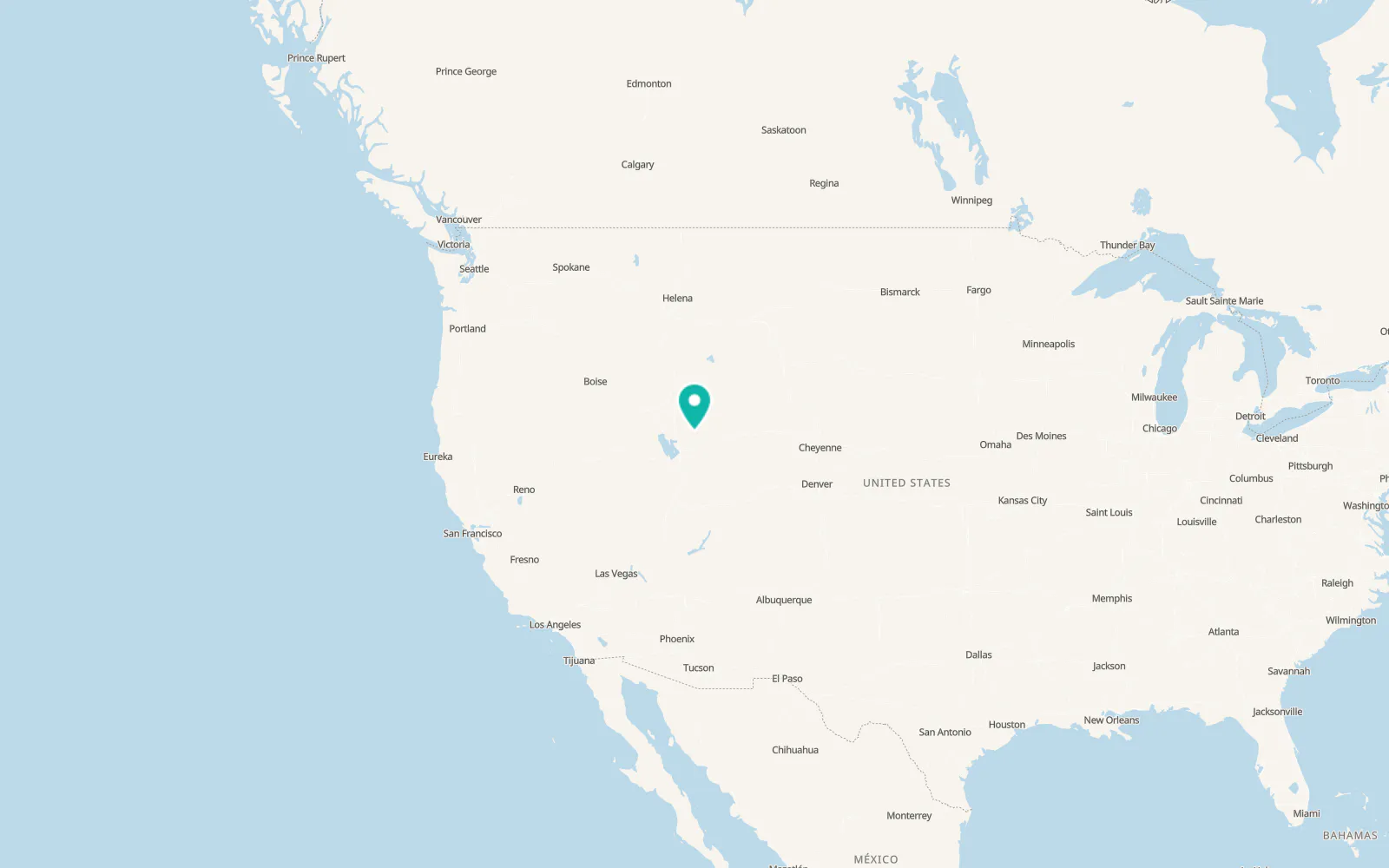 Map of Randolph