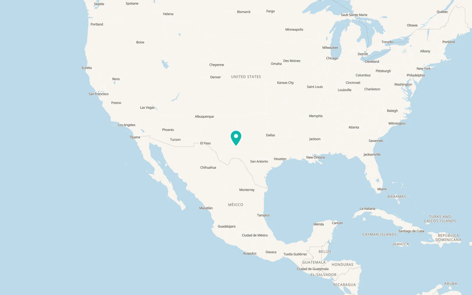 Map of Rankin