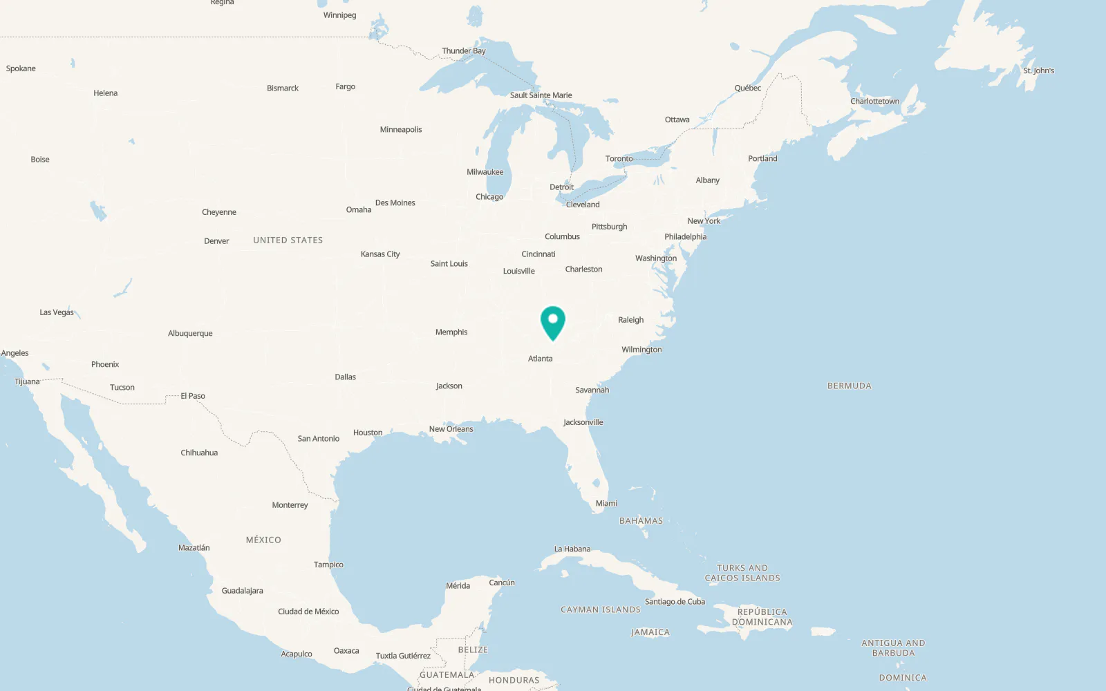 Map of Raoul