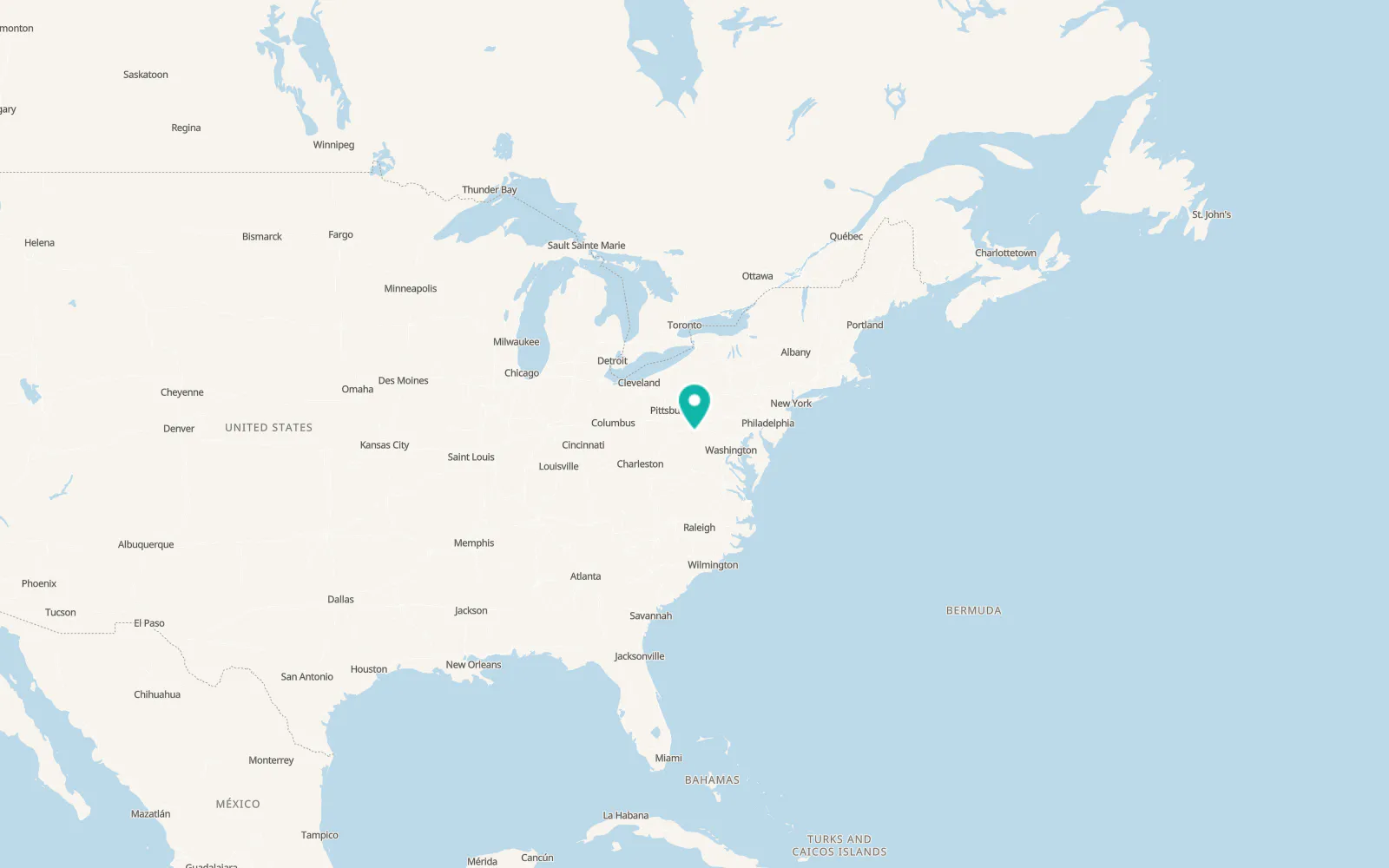 Map of Rawlings