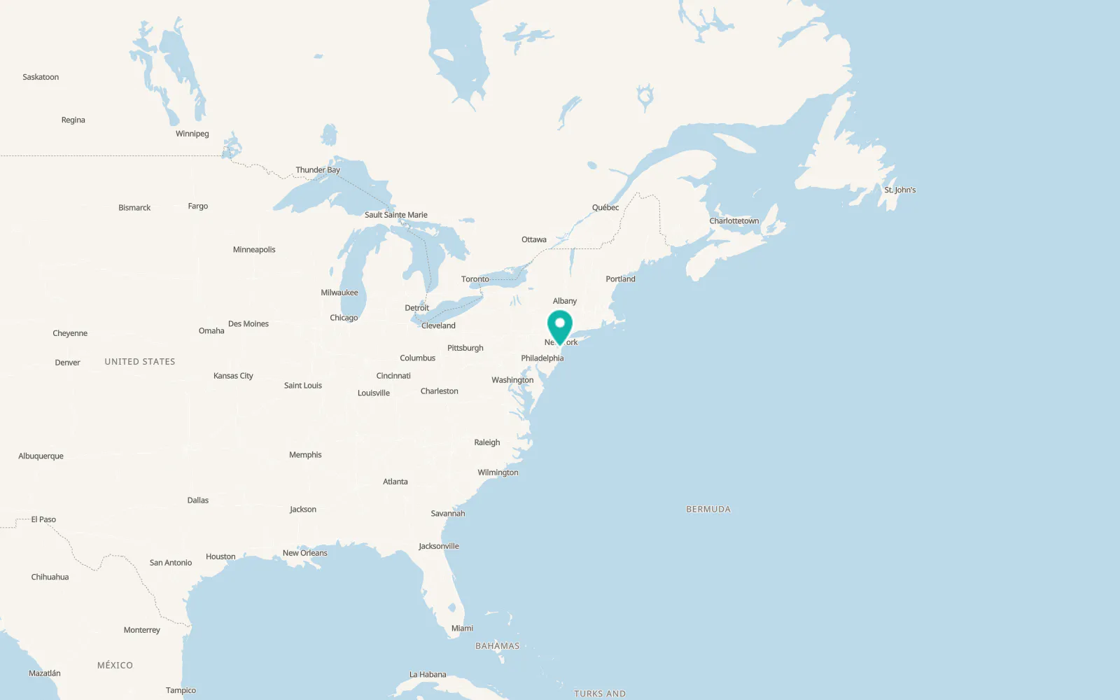 Map of Red Bank