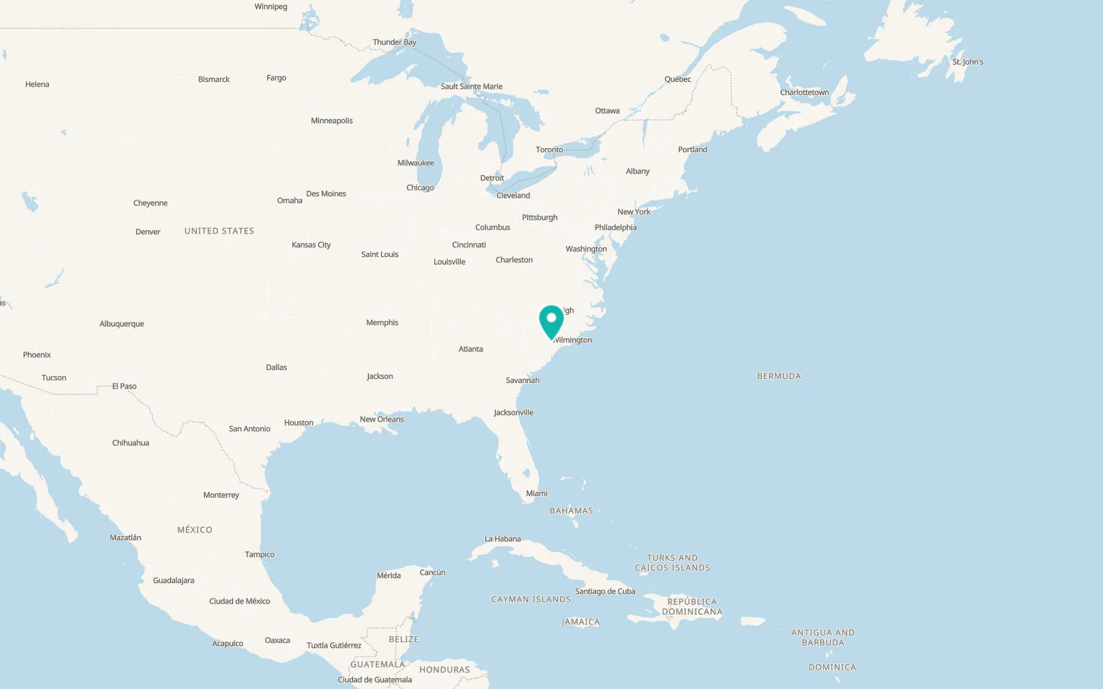 Map of Red Hill