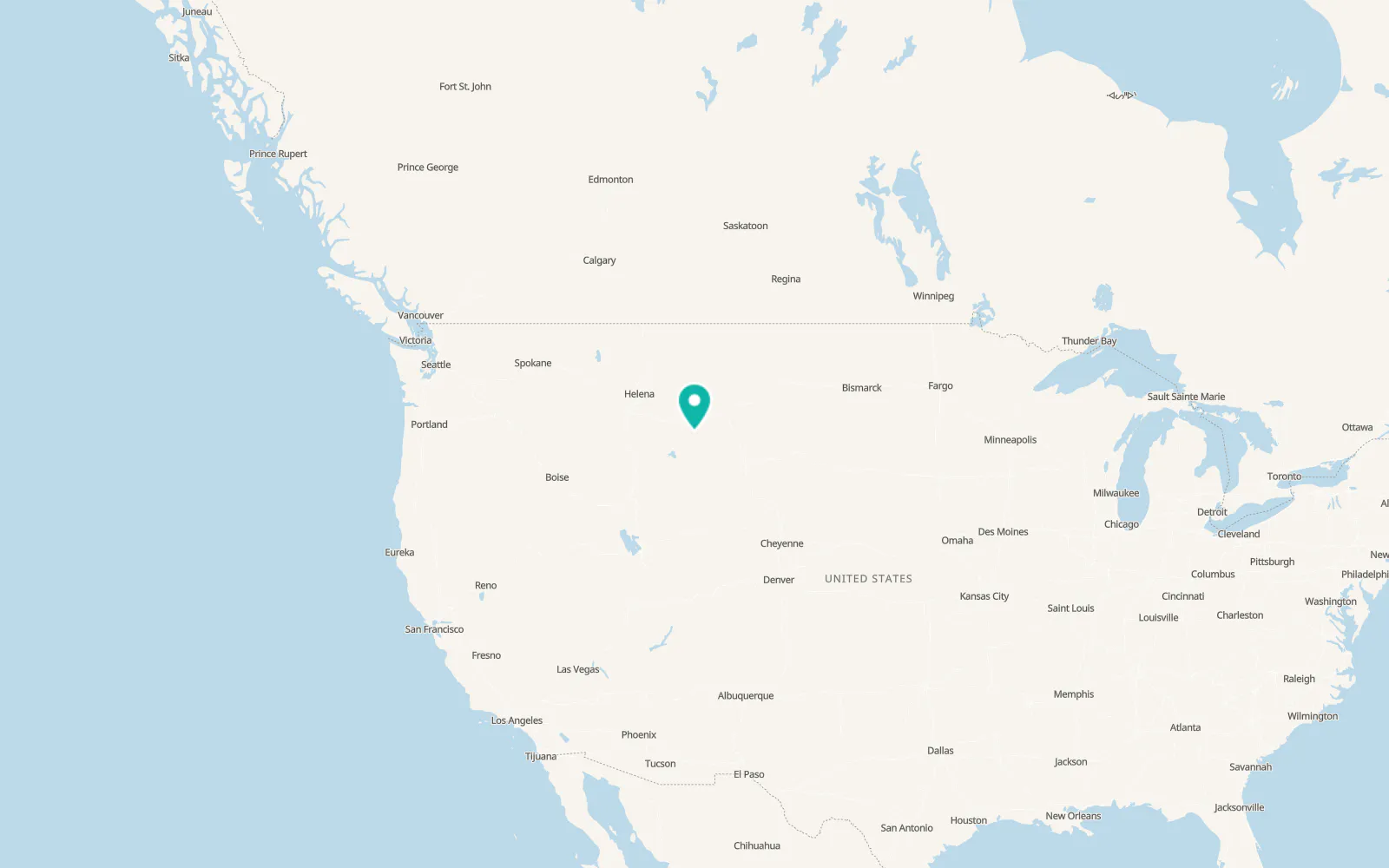 Map of Red Lodge