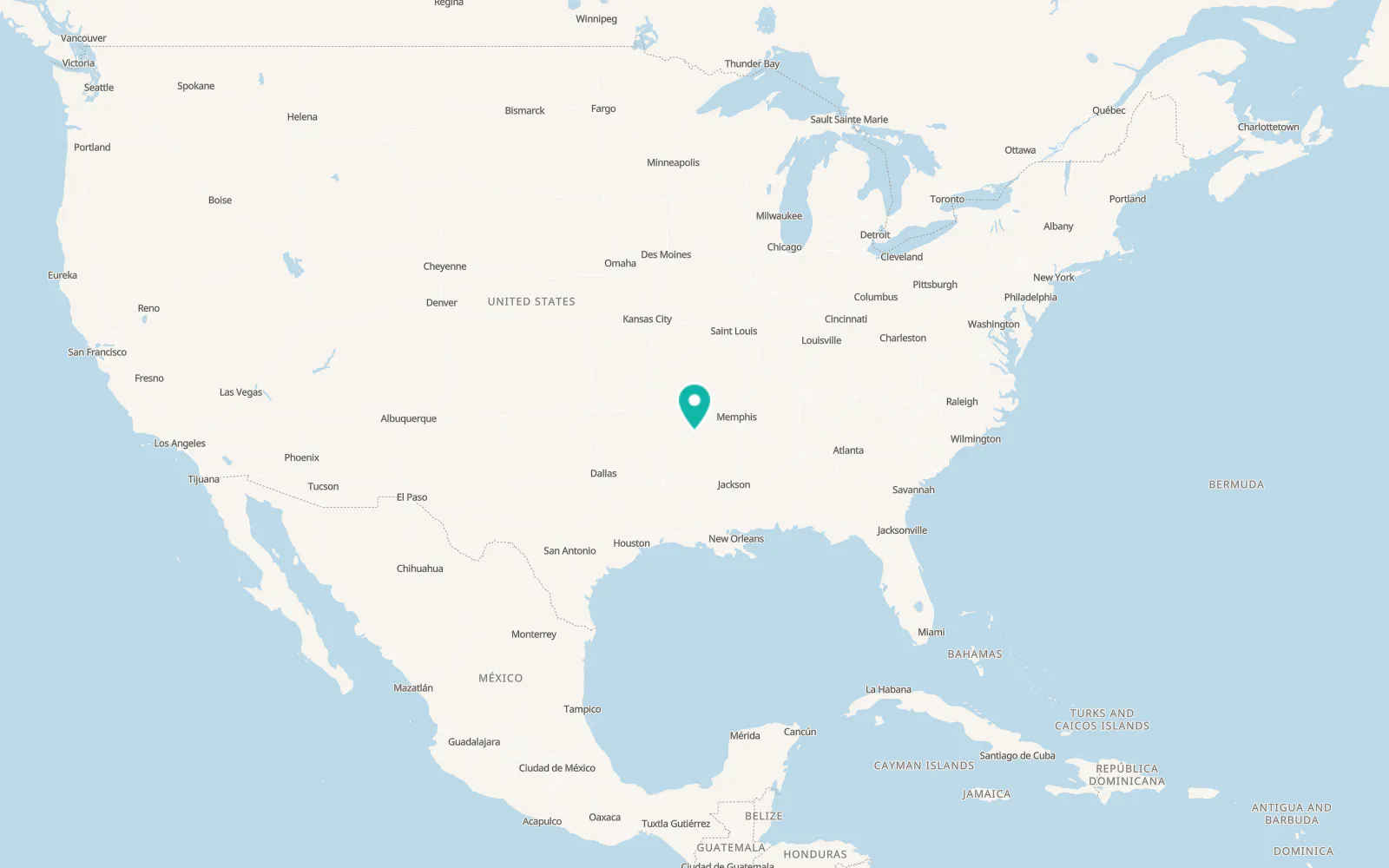 Map of Redfield