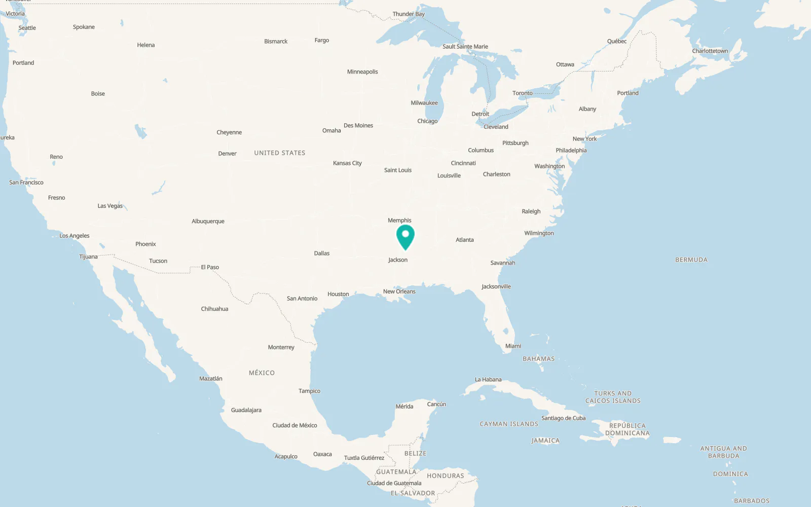 Map of Redwater